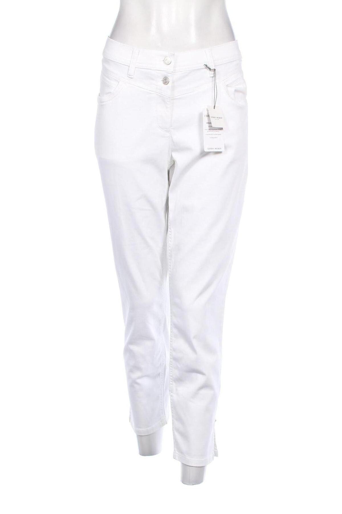 Pantaloni de femei Gerry Weber, Mărime XXL, Culoare Alb, Preț 179,99 Lei