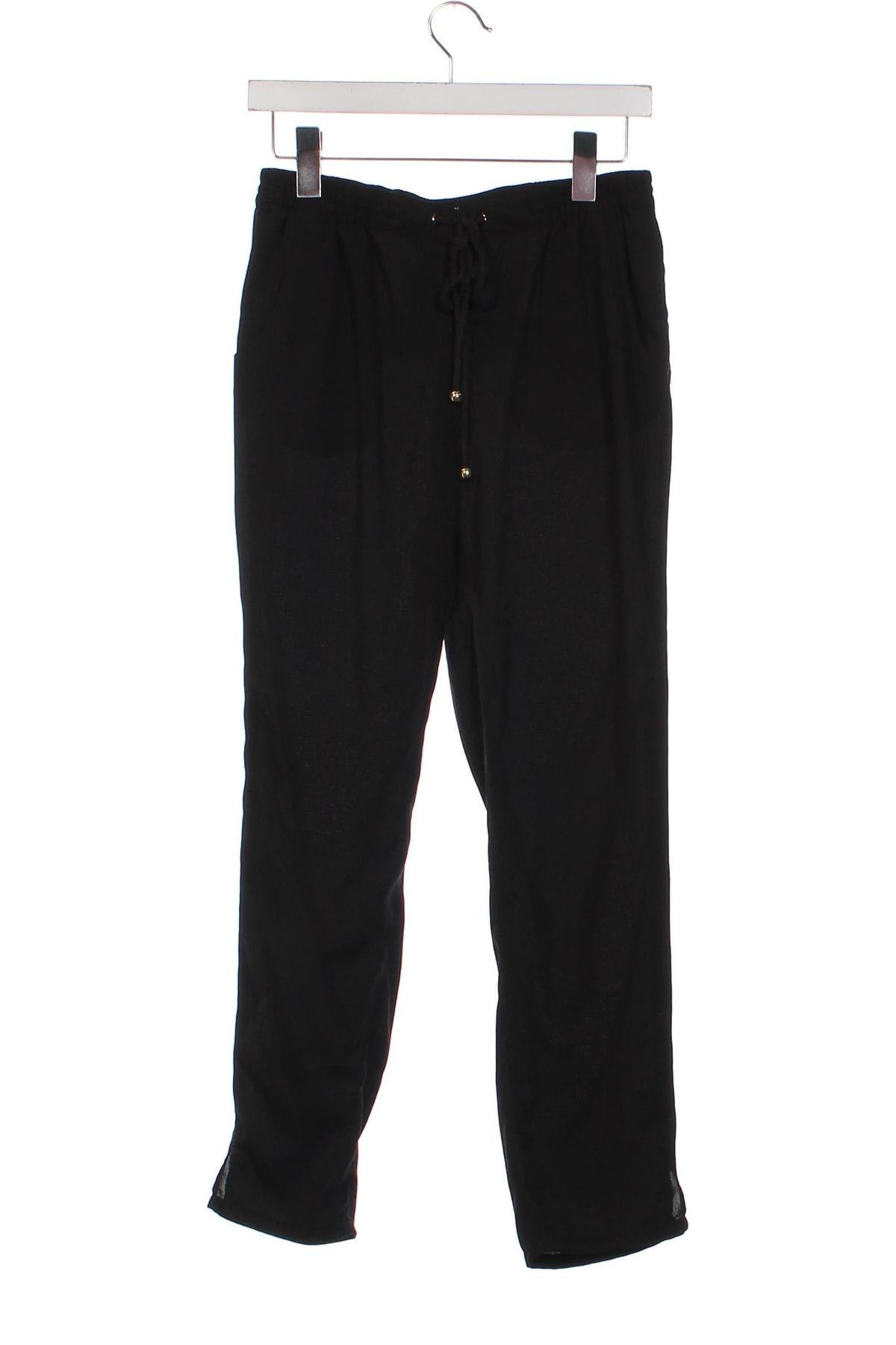 Pantaloni de femei H&M, Mărime XS, Culoare Negru, Preț 33,99 Lei