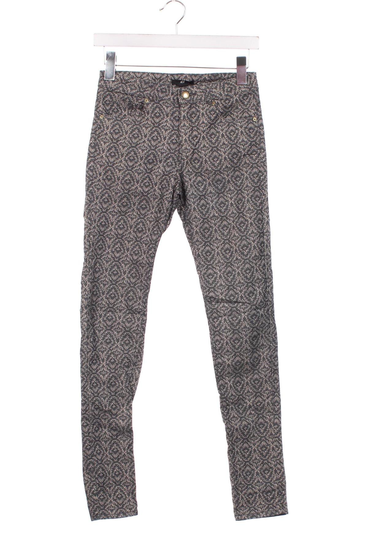 Pantaloni de femei H&M, Mărime XS, Culoare Multicolor, Preț 22,99 Lei