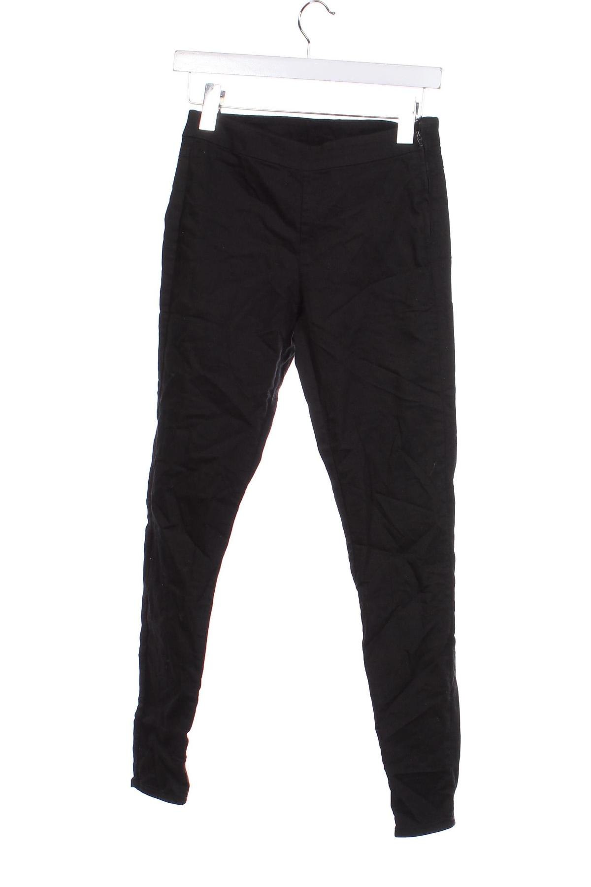 Pantaloni de femei H&M Divided, Mărime XS, Culoare Negru, Preț 19,99 Lei