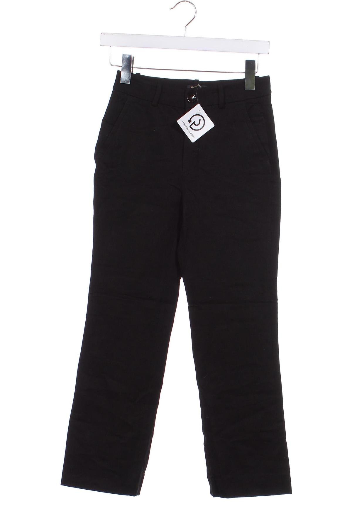 Pantaloni de femei Massimo Dutti, Mărime XS, Culoare Negru, Preț 33,99 Lei