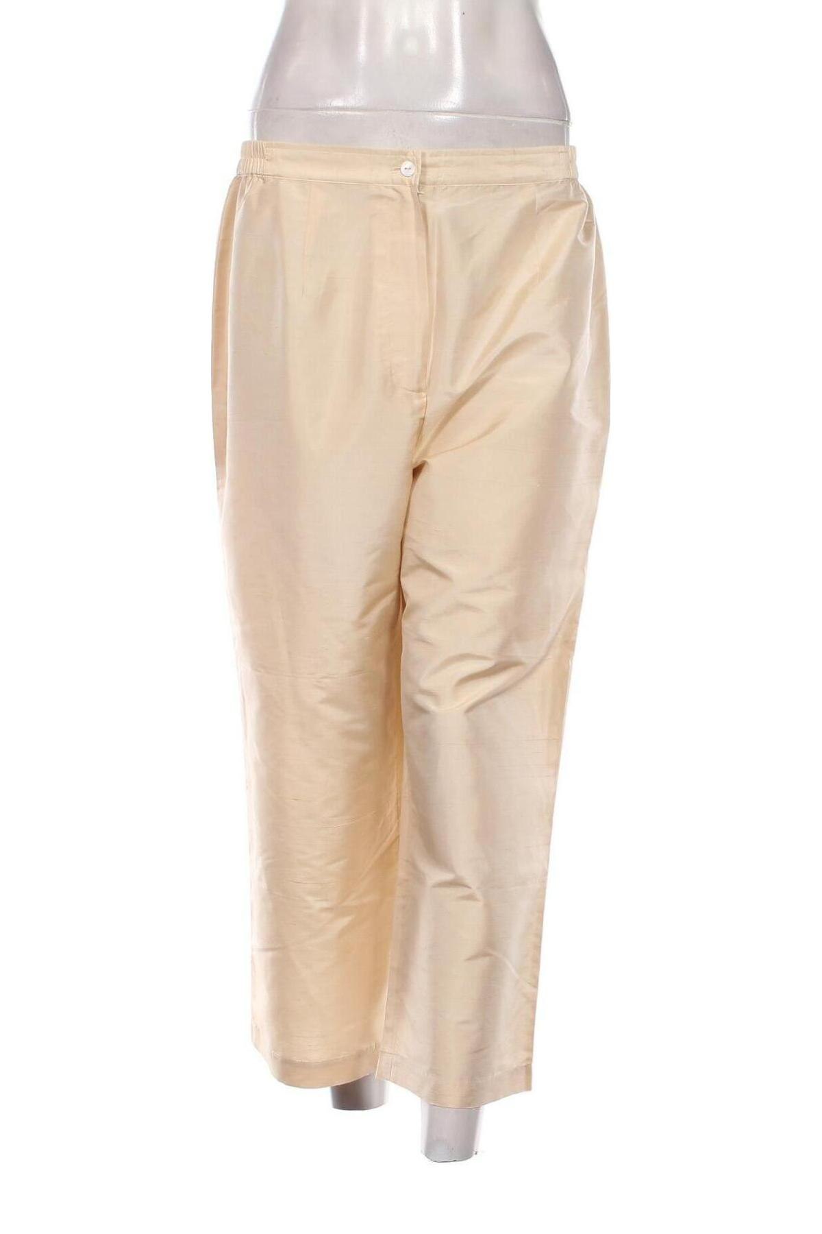 Damenhose Peter Hahn, Größe L, Farbe Beige, Preis € 14,73