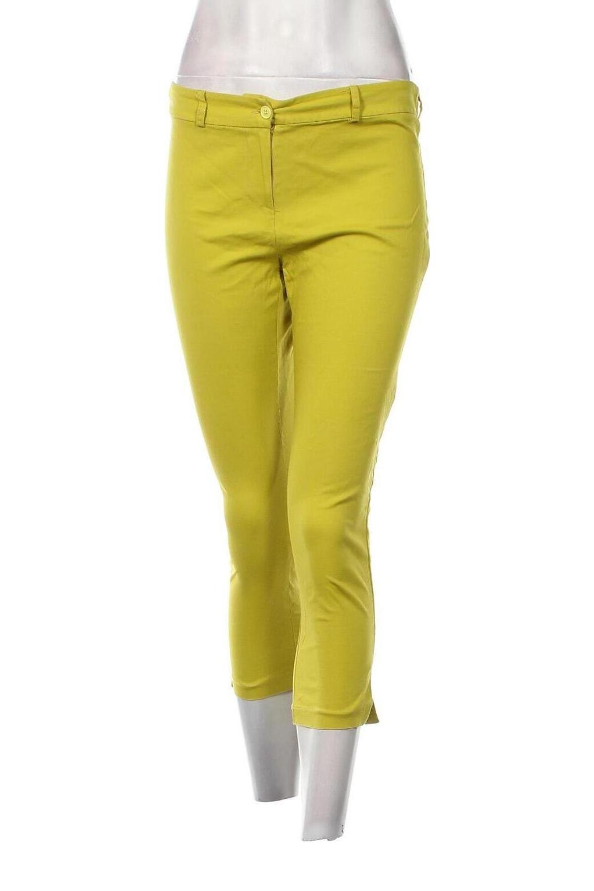 Pantaloni de femei Rinascimento, Mărime M, Culoare Verde, Preț 366,96 Lei