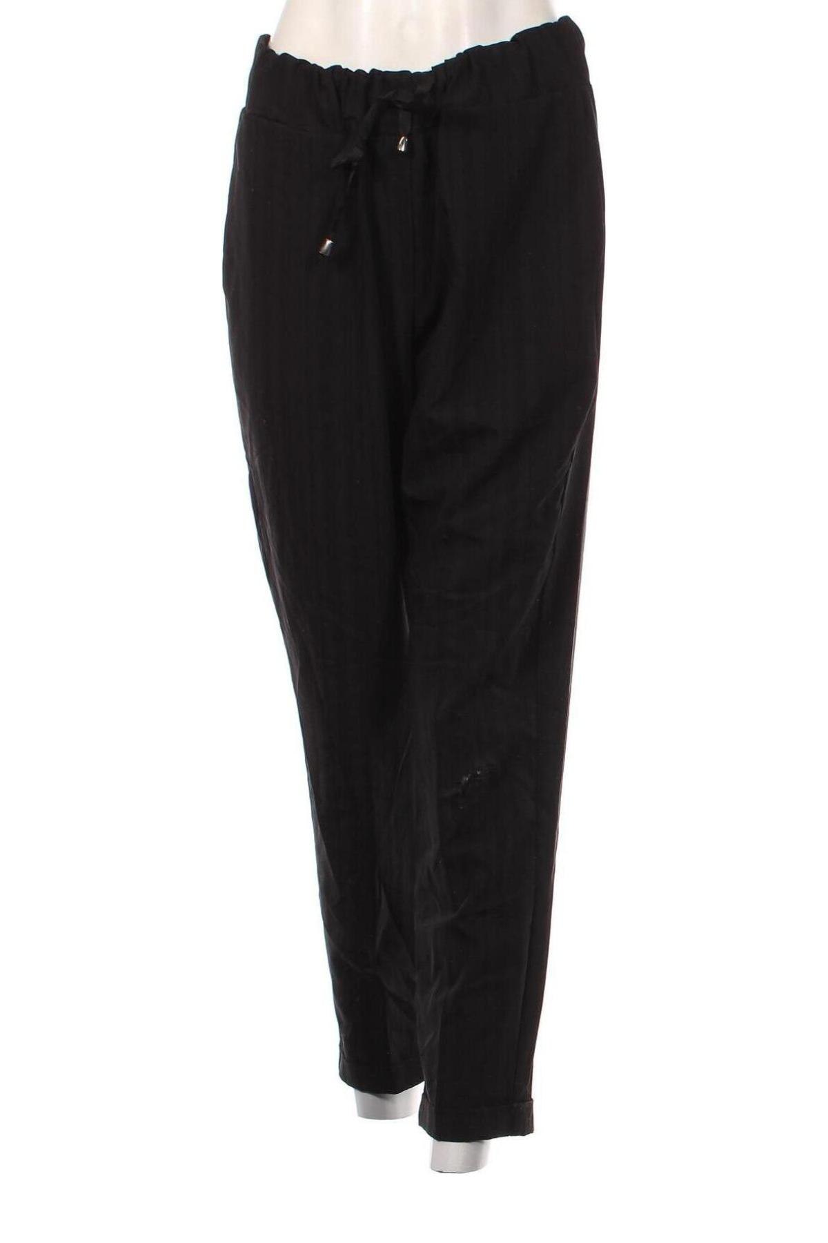 Γυναικείο παντελόνι Silvian Heach, Μέγεθος L, Χρώμα Μαύρο, Τιμή 16,82 €