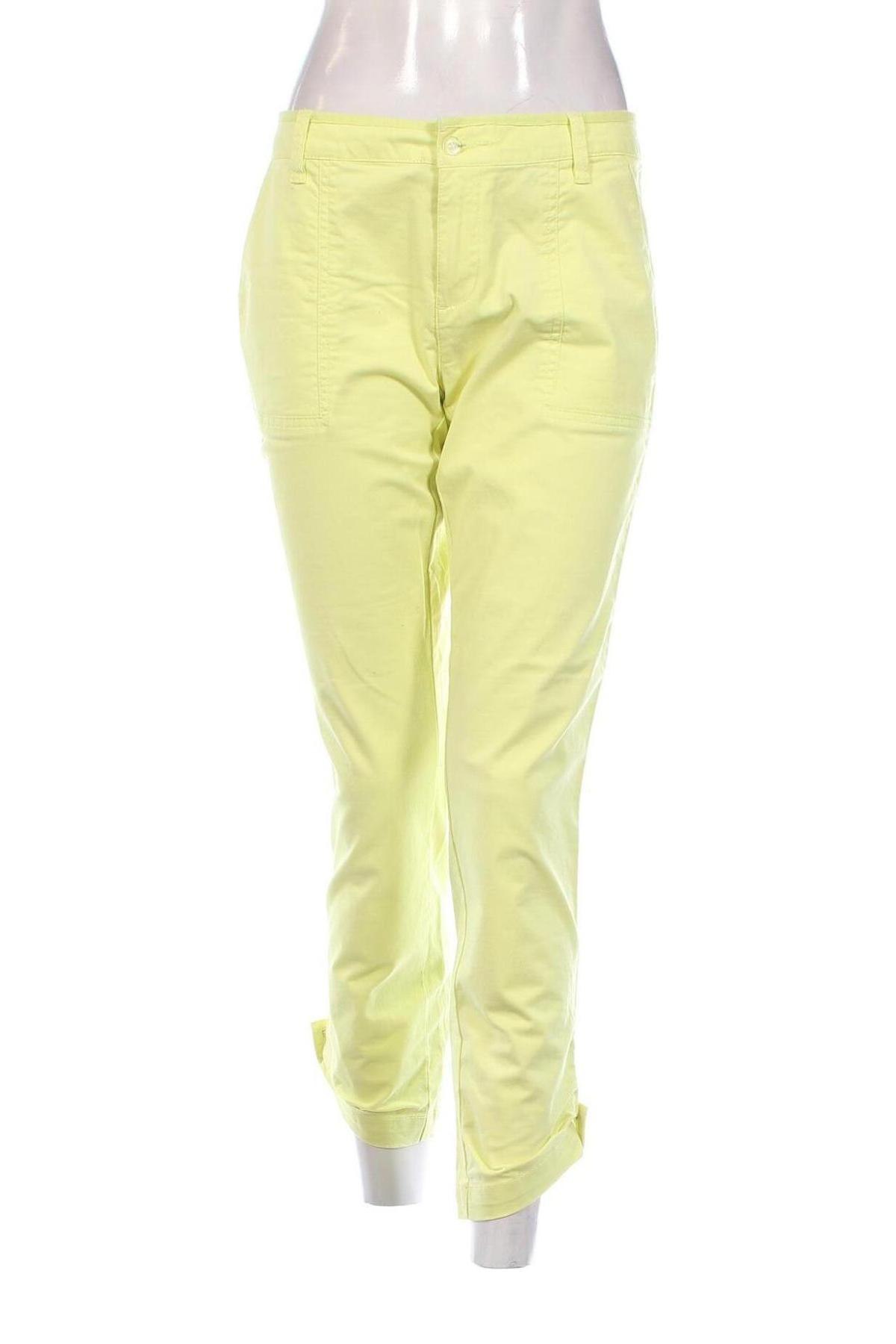 Pantaloni de femei Tommy Hilfiger, Mărime M, Culoare Galben, Preț 49,99 Lei