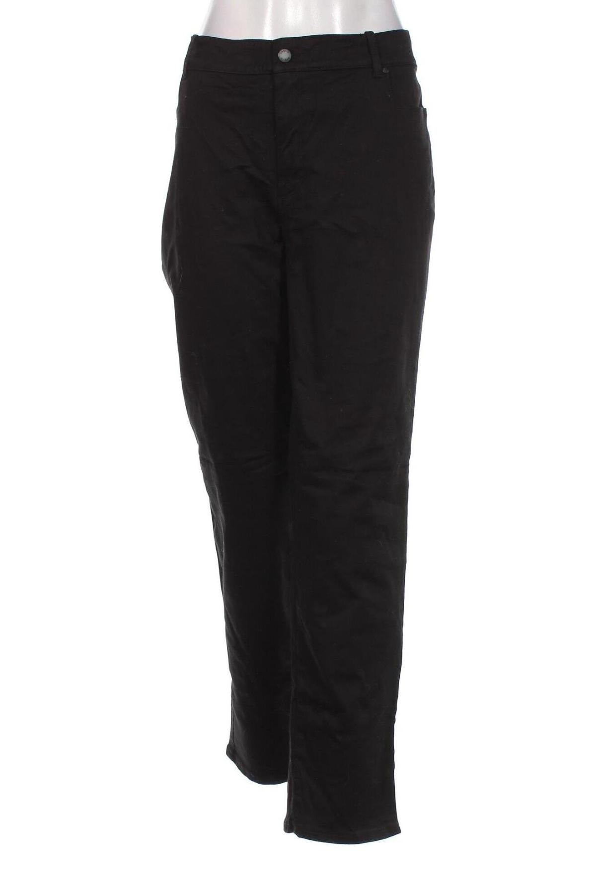 Γυναικείο παντελόνι Voglia, Μέγεθος XXL, Χρώμα Μαύρο, Τιμή 16,82 €