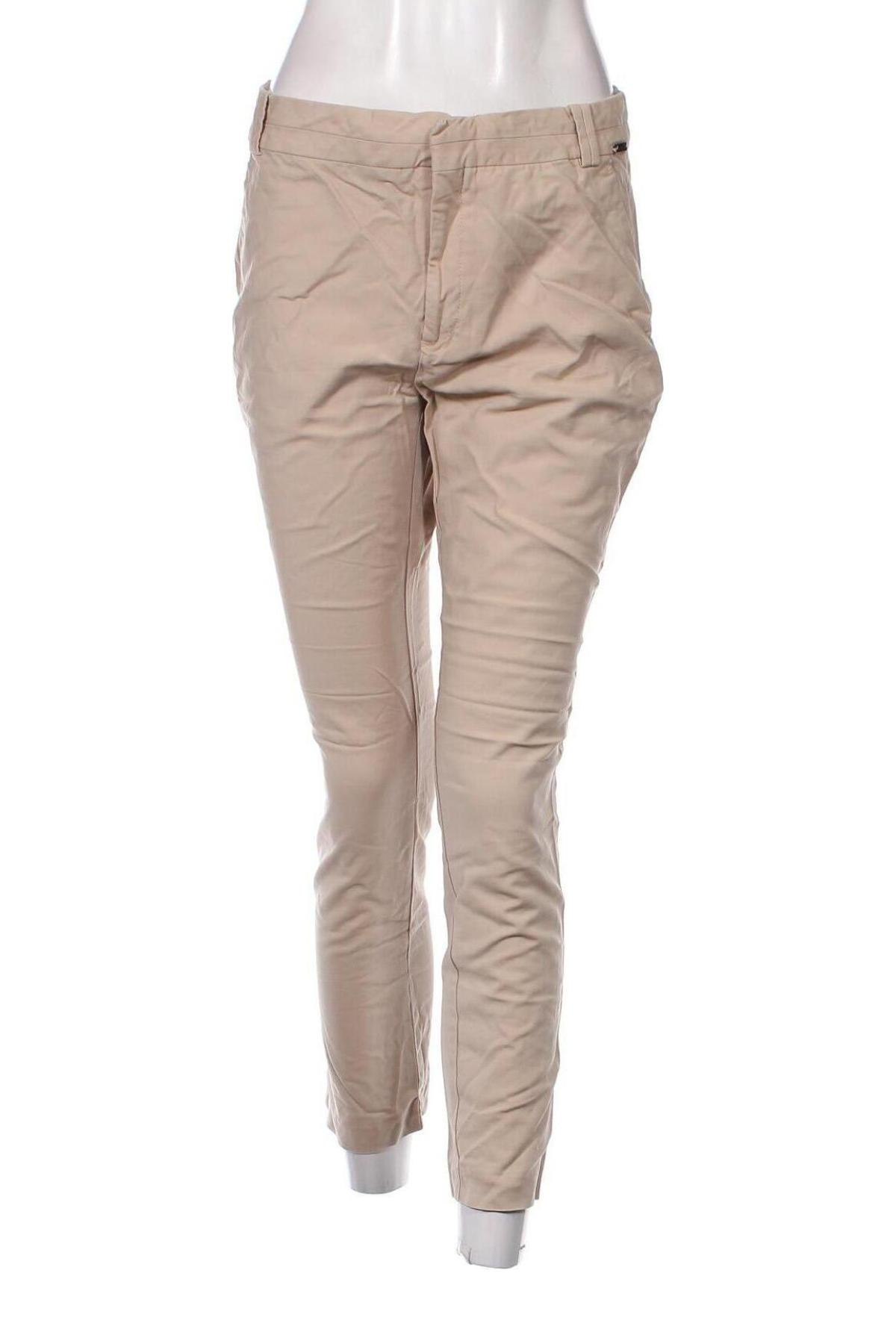 Damenhose Zara, Größe M, Farbe Beige, Preis 18,79 €