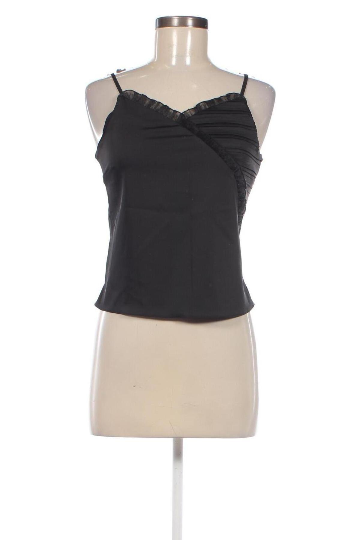 Γυναικείο αμάνικο μπλουζάκι, Μέγεθος M, Χρώμα Μαύρο, Τιμή 3,20 €
