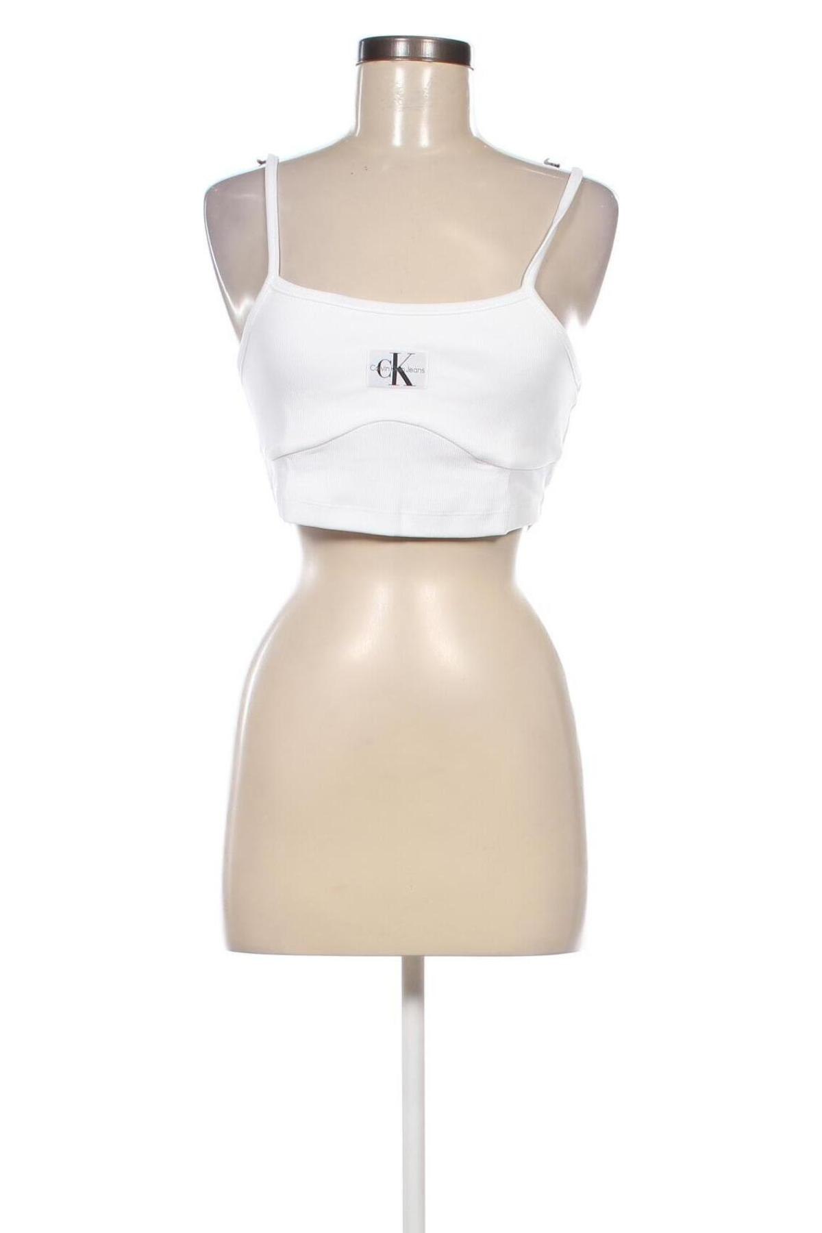 Dámske tielko  Calvin Klein Jeans, Veľkosť S, Farba Biela, Cena  30,62 €