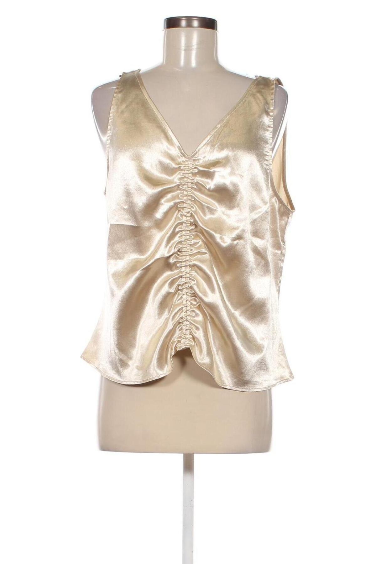 Damentop H&M, Größe L, Farbe Golden, Preis 6,68 €