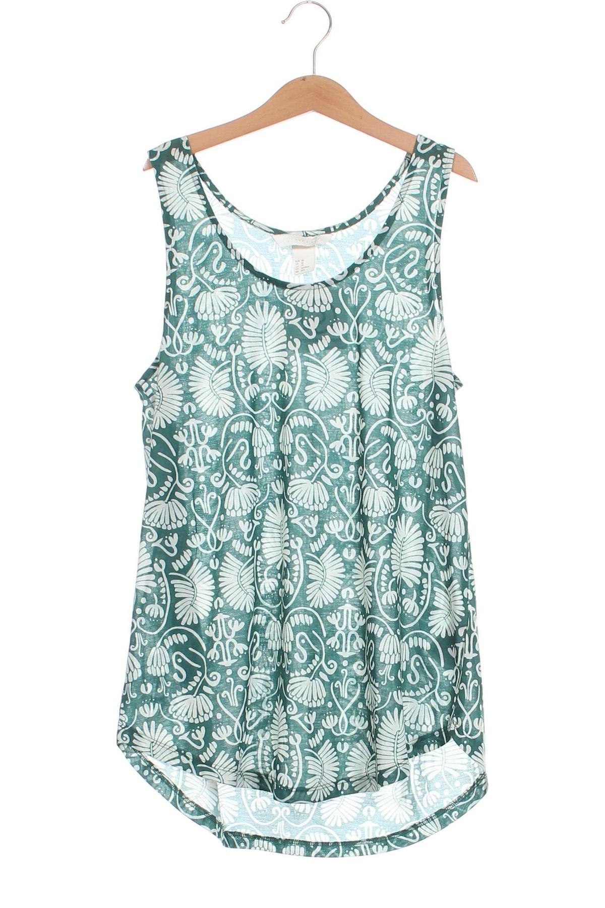 Tricou de damă H&M Conscious Collection, Mărime XS, Culoare Verde, Preț 9,99 Lei