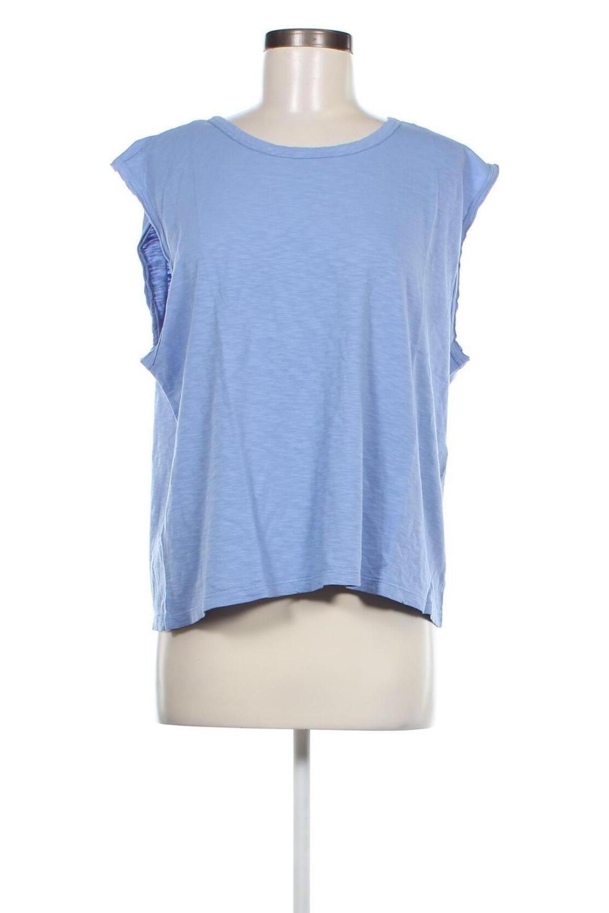 Γυναικείο αμάνικο μπλουζάκι Hugo Boss, Μέγεθος L, Χρώμα Μπλέ, Τιμή 26,18 €