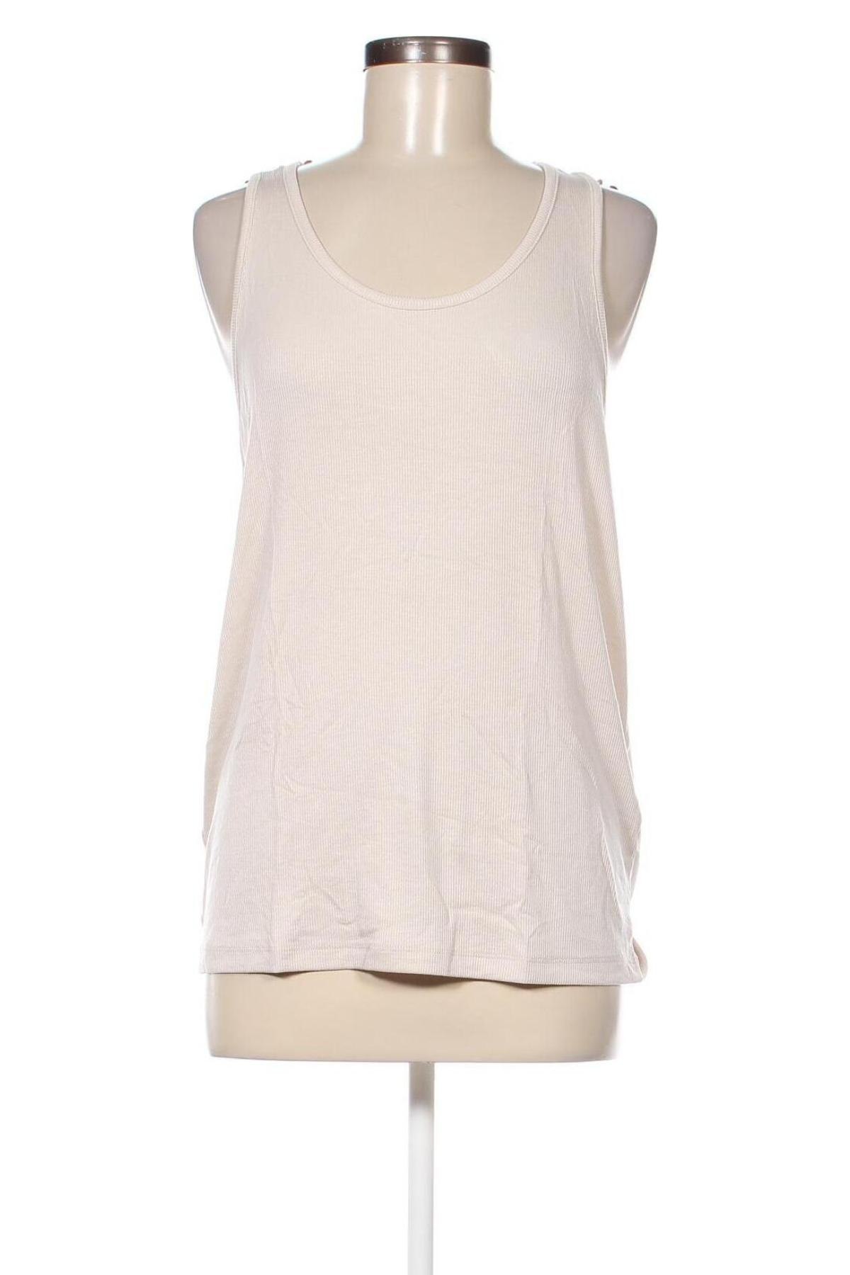 Γυναικείο αμάνικο μπλουζάκι JJXX, Μέγεθος M, Χρώμα  Μπέζ, Τιμή 4,63 €