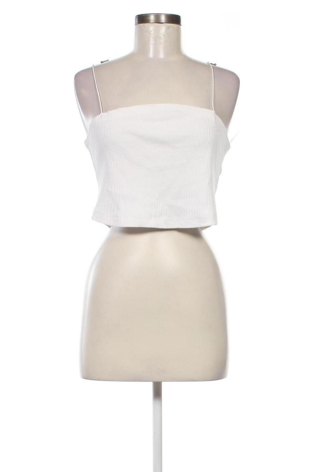 Γυναικείο αμάνικο μπλουζάκι ONLY, Μέγεθος XL, Χρώμα Λευκό, Τιμή 4,63 €