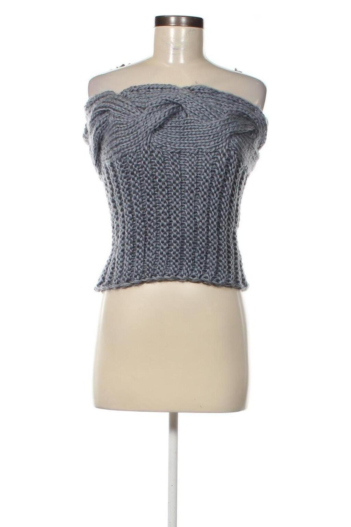 Damenpullover, Größe M, Farbe Grau, Preis 9,49 €