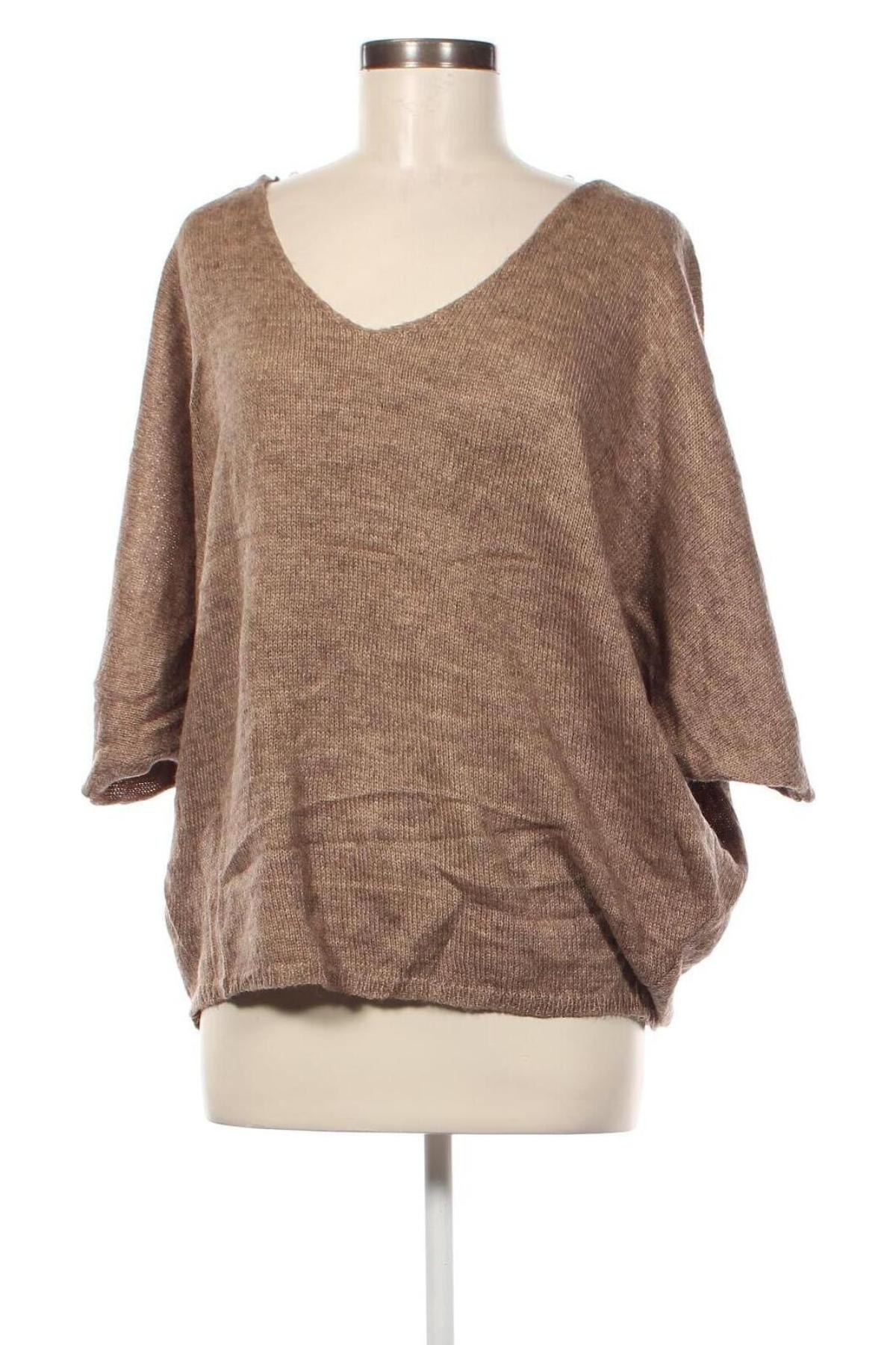 Damenpullover, Größe S, Farbe Beige, Preis 6,49 €