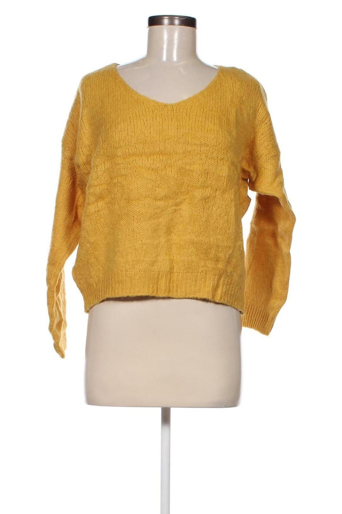 Damenpullover, Größe L, Farbe Gelb, Preis € 6,49