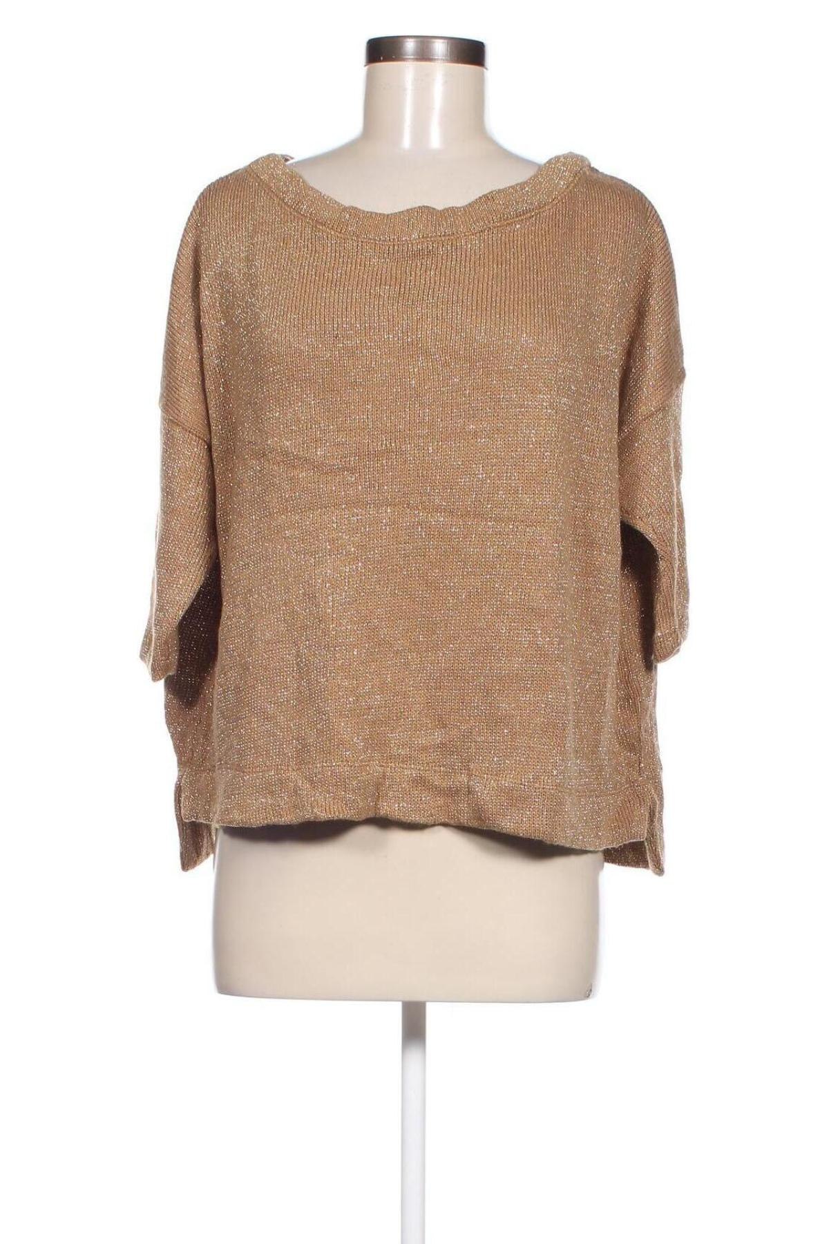 Damenpullover, Größe L, Farbe Golden, Preis € 3,99