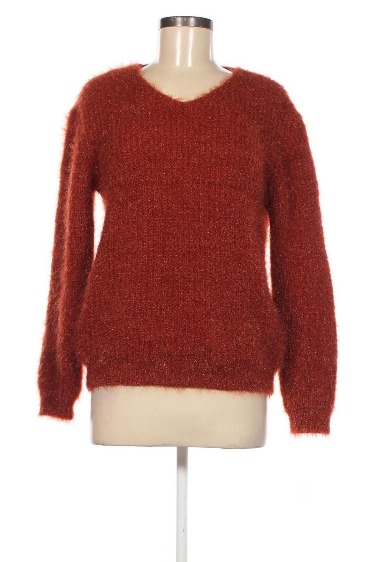 Damenpullover, Größe M, Farbe Rot, Preis 6,49 €