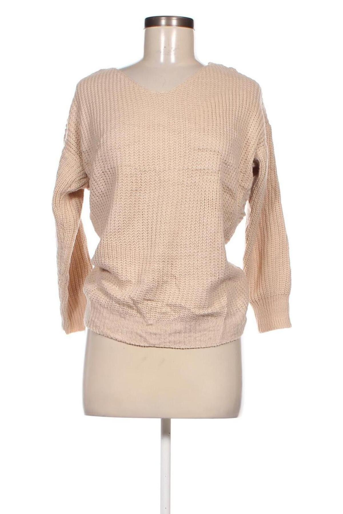 Damenpullover, Größe M, Farbe Beige, Preis € 7,49