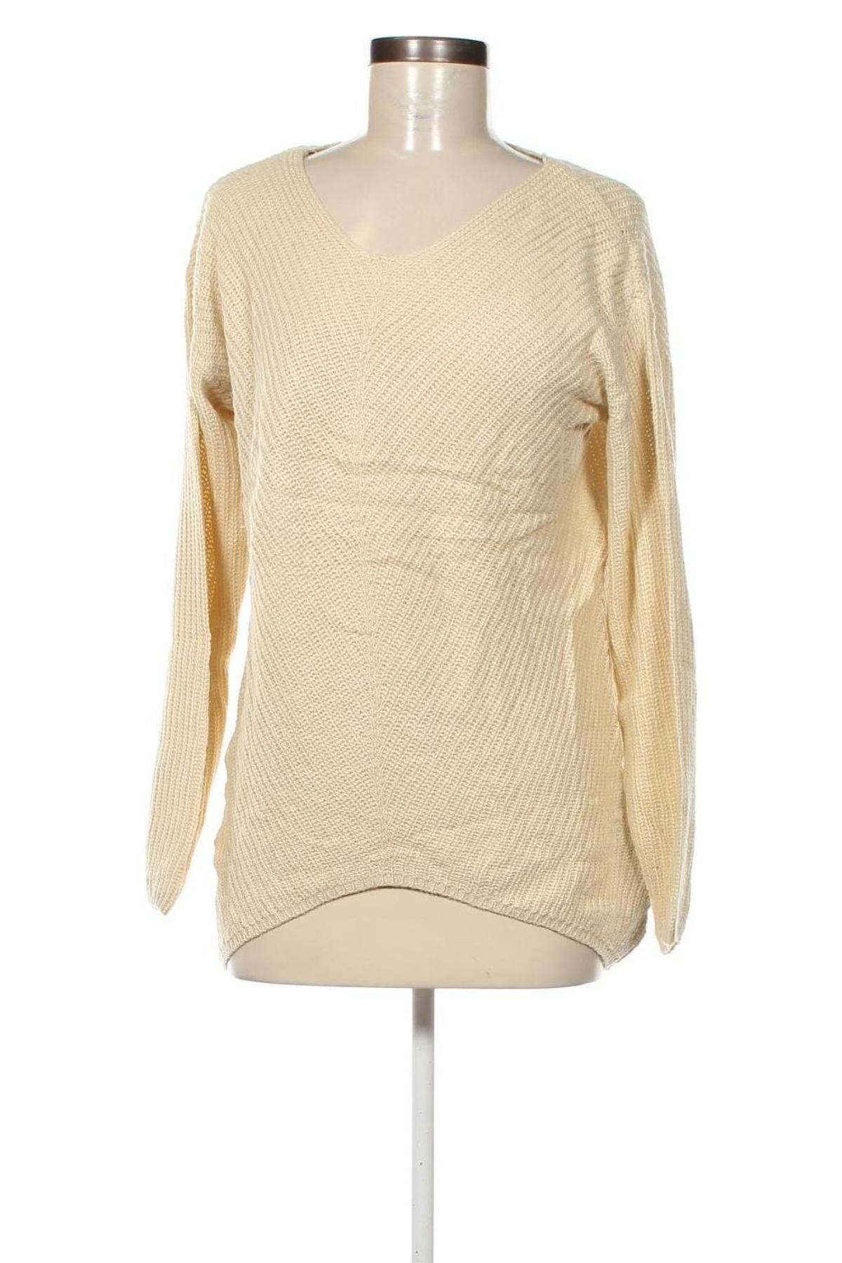 Damenpullover, Größe M, Farbe Beige, Preis € 4,49