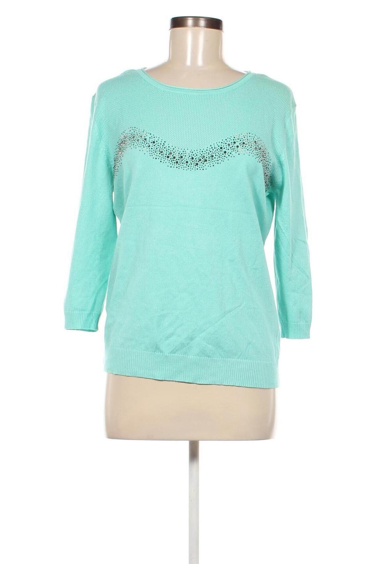 Damenpullover, Größe M, Farbe Blau, Preis 7,49 €