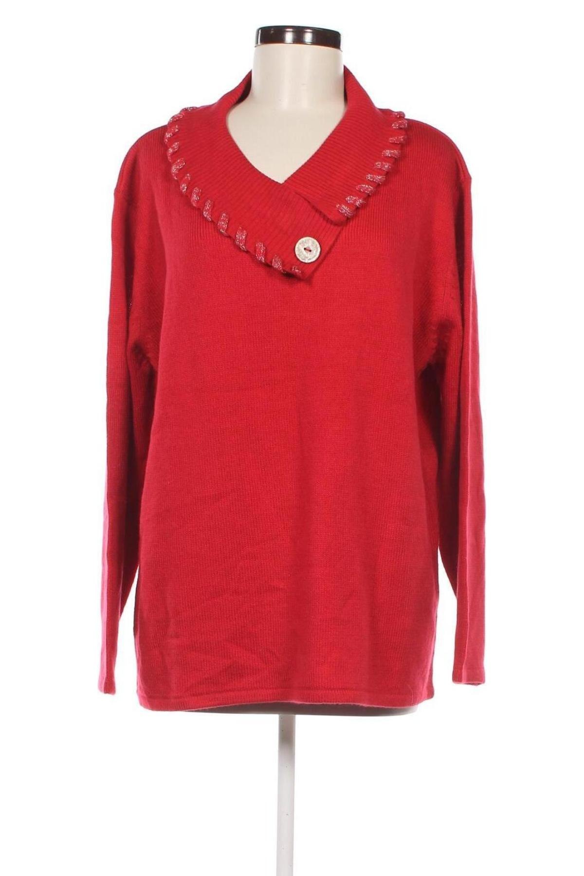 Damenpullover, Größe XXL, Farbe Rot, Preis € 7,49