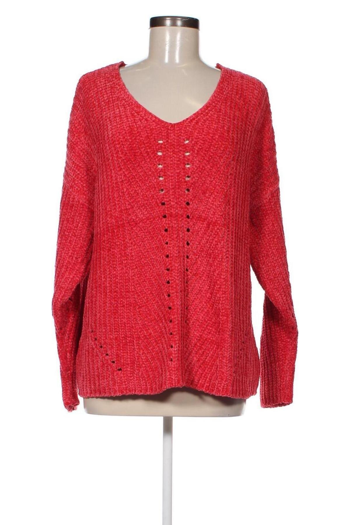 Damenpullover Amisu, Größe M, Farbe Rot, Preis 6,49 €