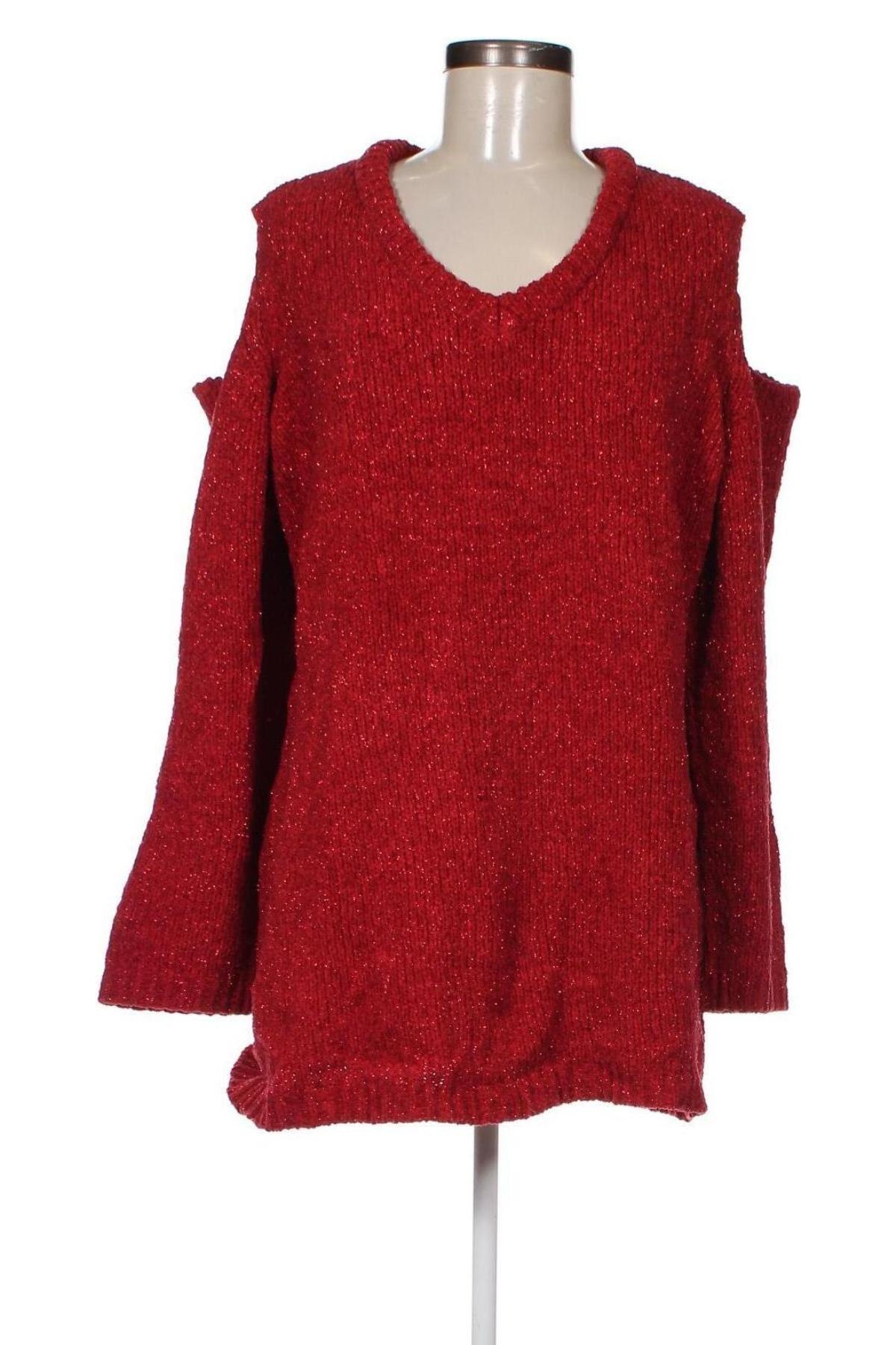 Damenpullover Body Flirt, Größe XL, Farbe Rot, Preis 7,49 €