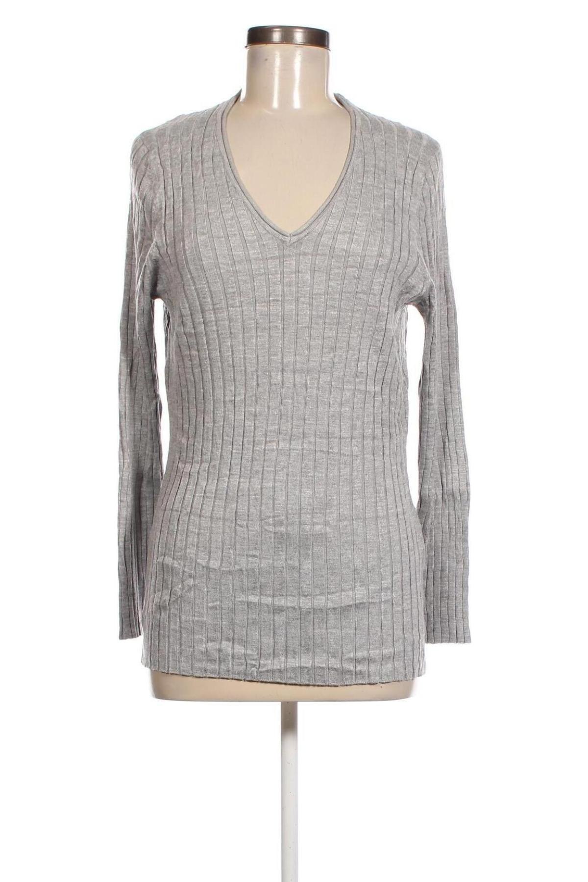 Damenpullover C&A, Größe L, Farbe Grau, Preis 7,49 €