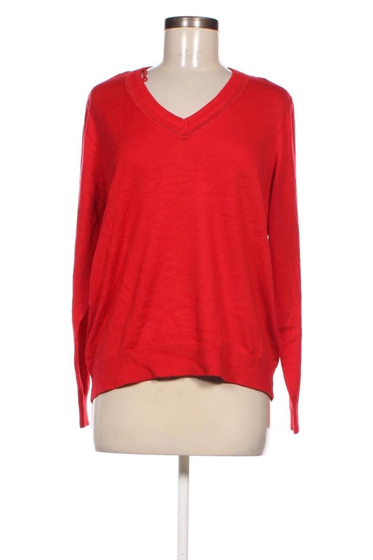 Damenpullover C&A, Größe M, Farbe Rot, Preis 6,49 €