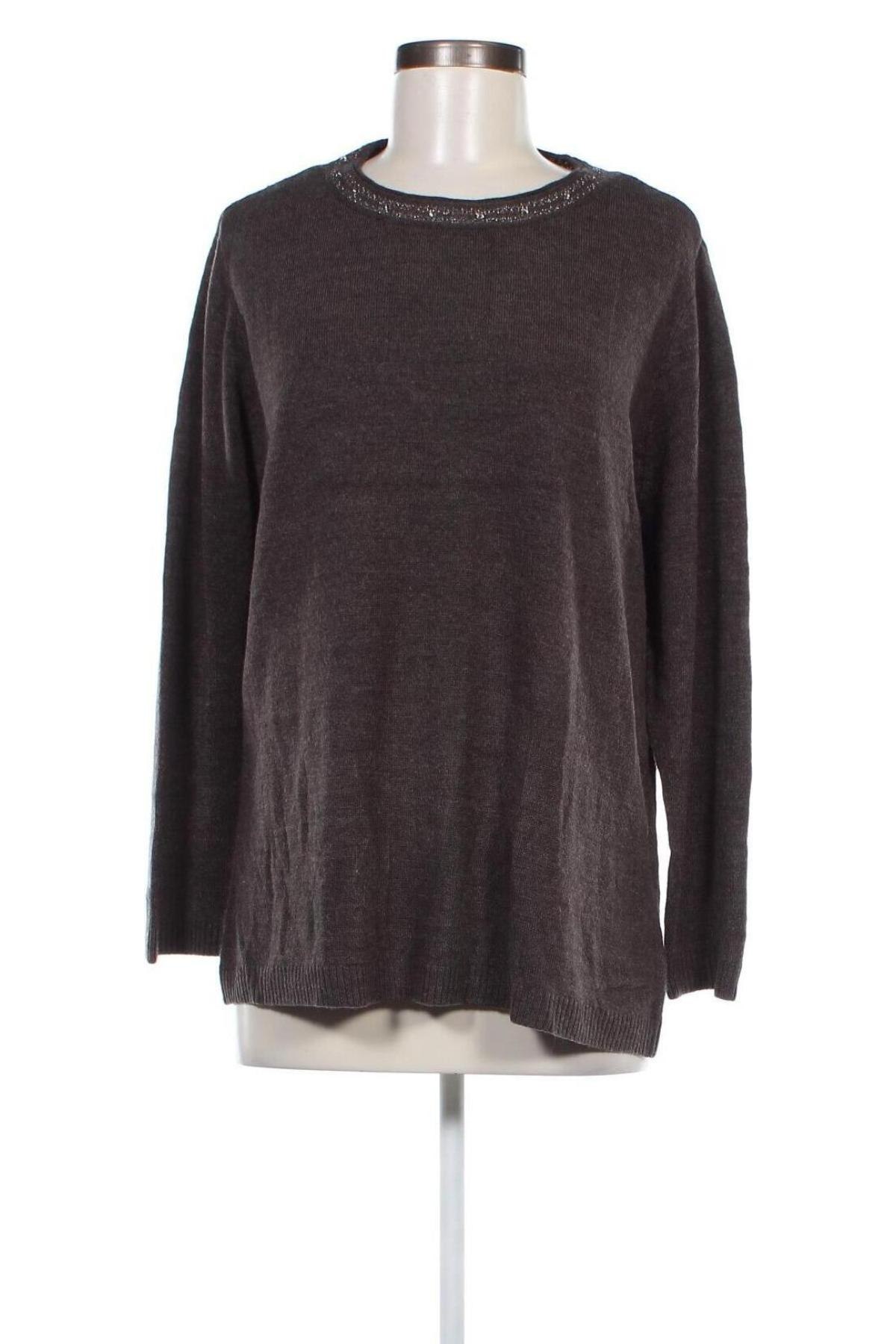 Damenpullover Canda, Größe L, Farbe Grau, Preis 7,29 €