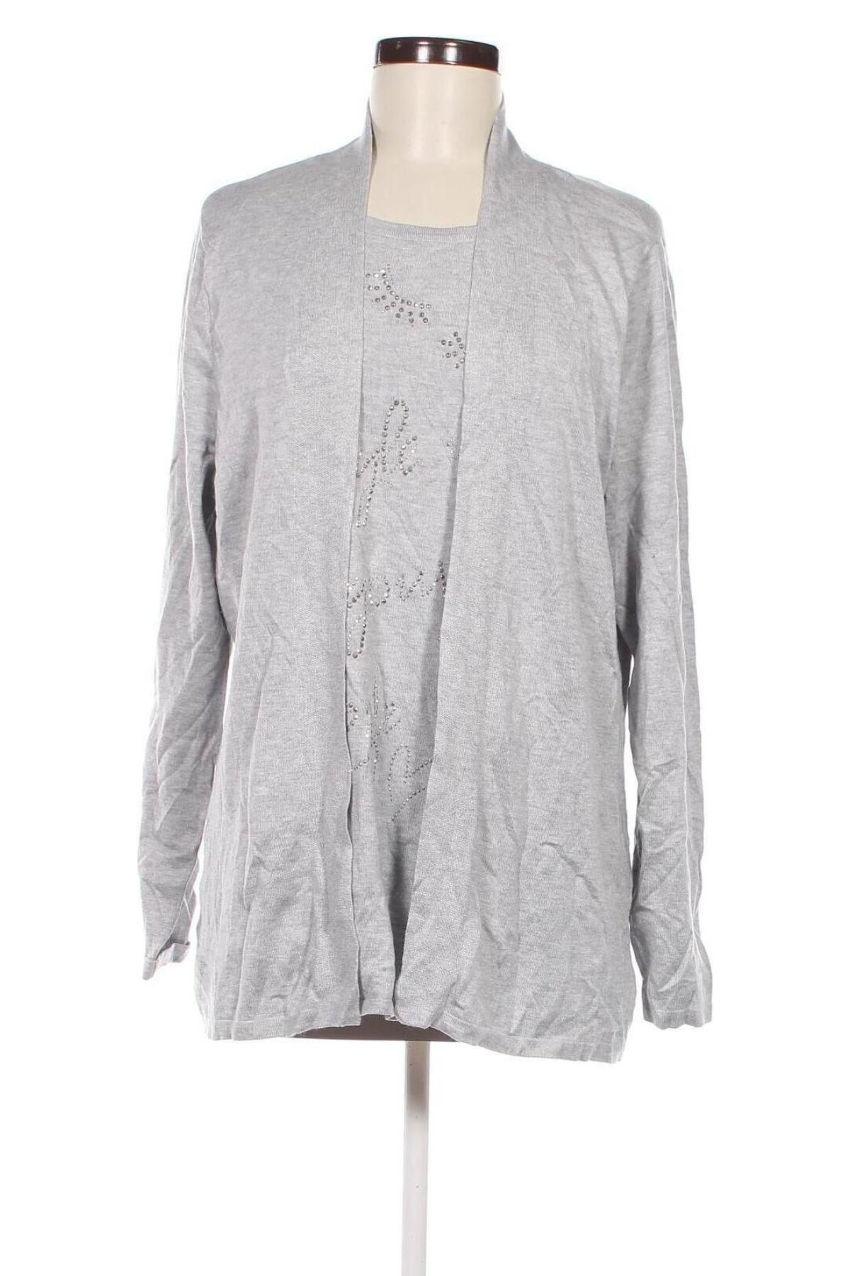 Damenpullover Canda, Größe L, Farbe Grau, Preis € 7,49