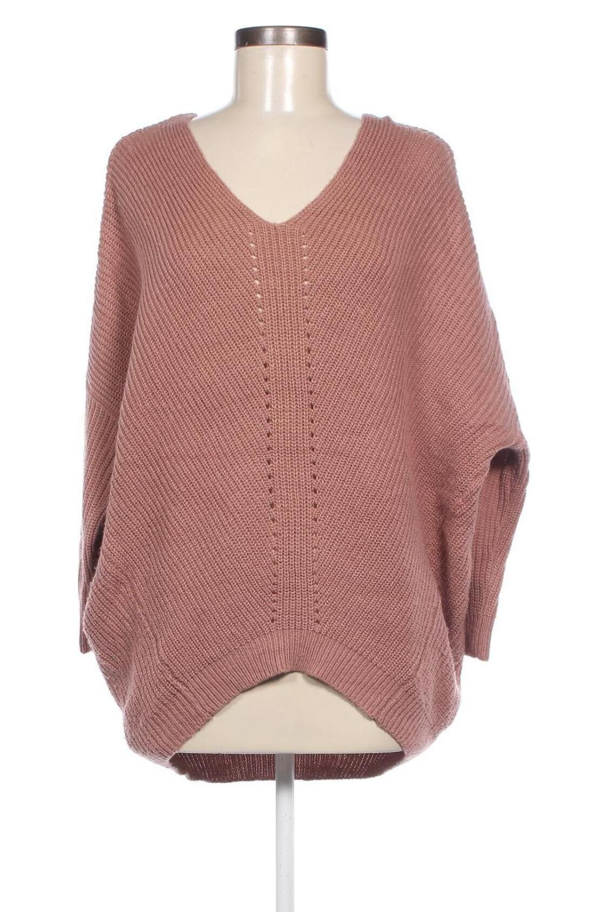 Damenpullover Charlotte Russe, Größe M, Farbe Aschrosa, Preis € 4,99