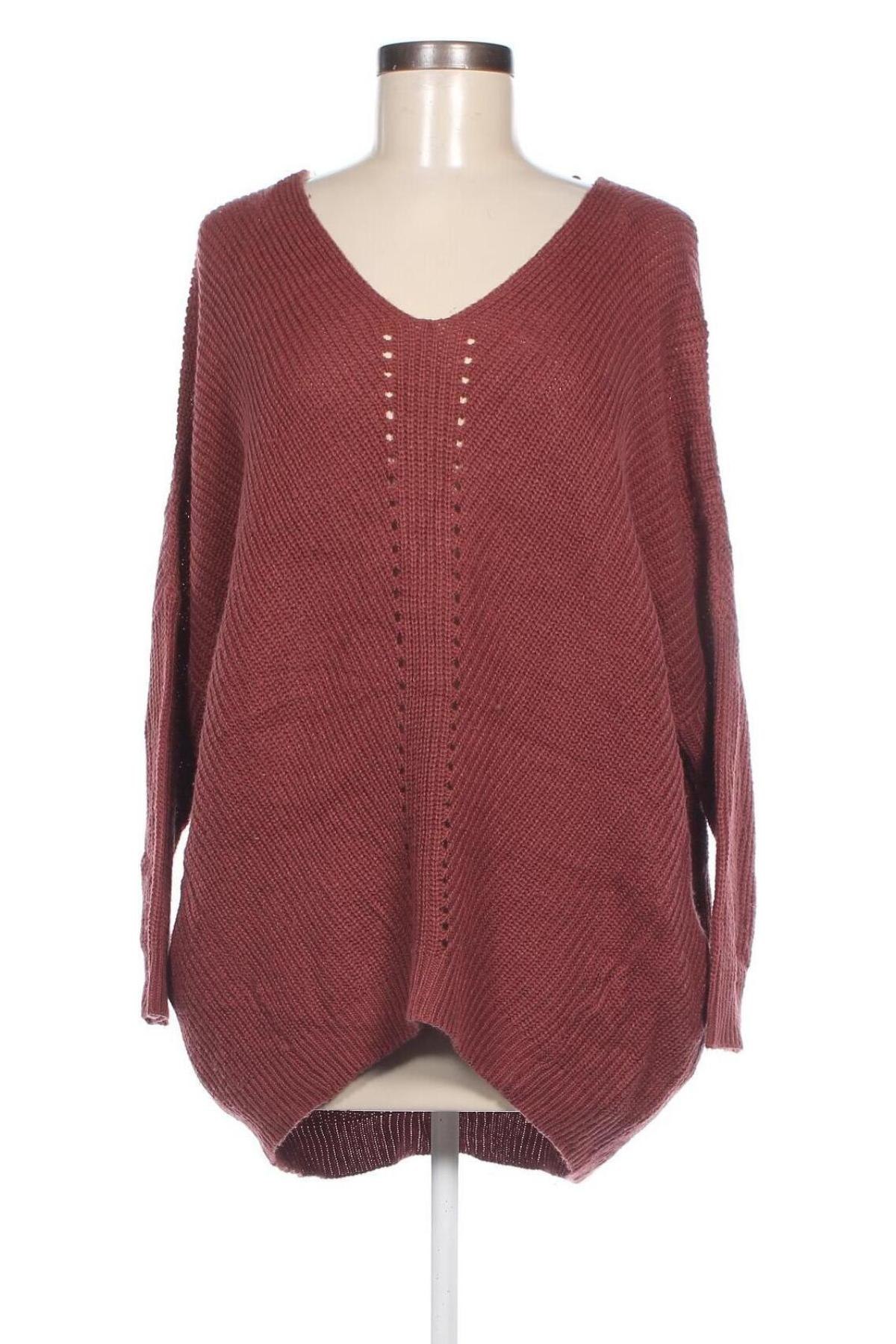 Damenpullover Charlotte Russe, Größe M, Farbe Aschrosa, Preis 20,18 €