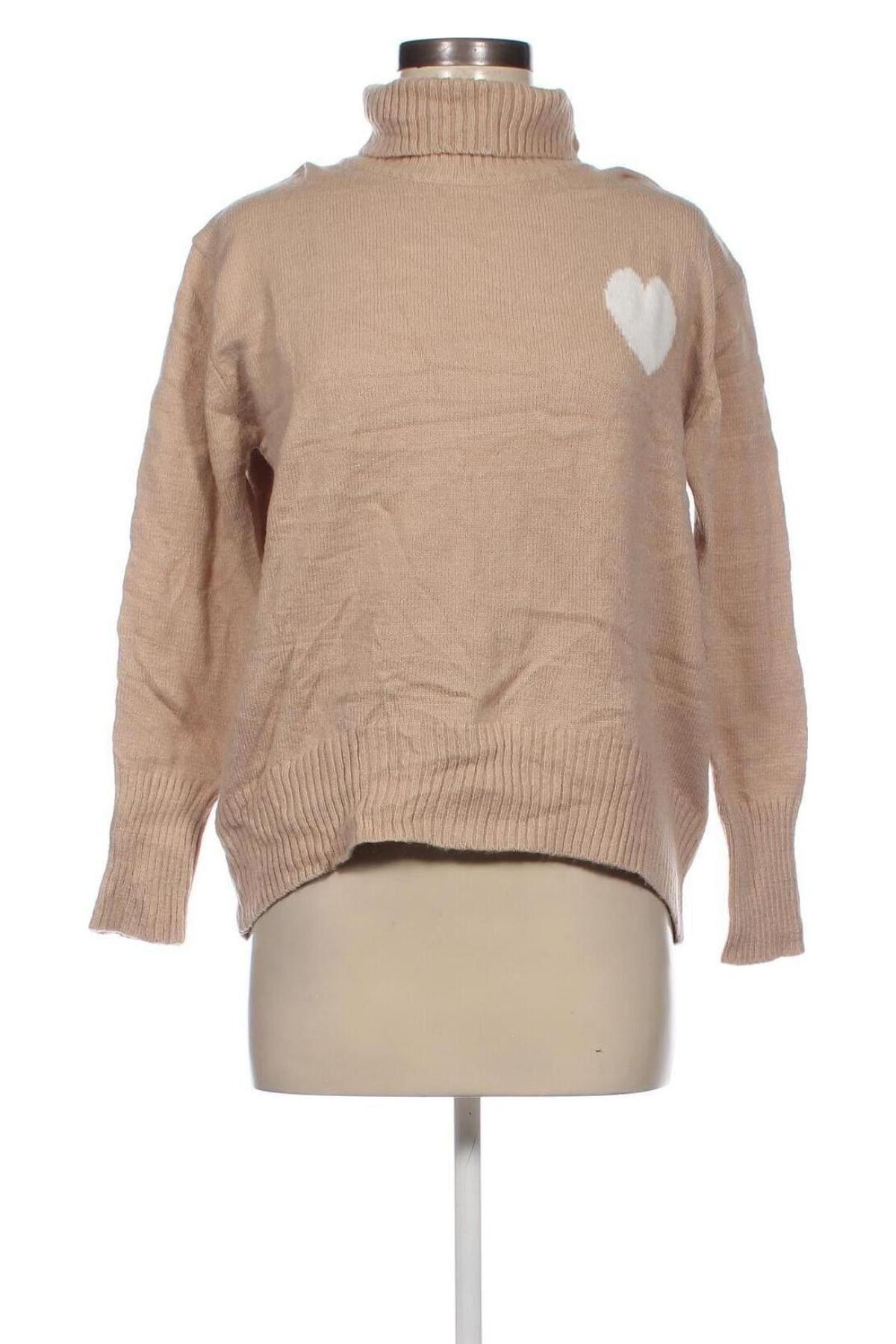 Damenpullover Ciao Milano, Größe L, Farbe Beige, Preis 9,99 €