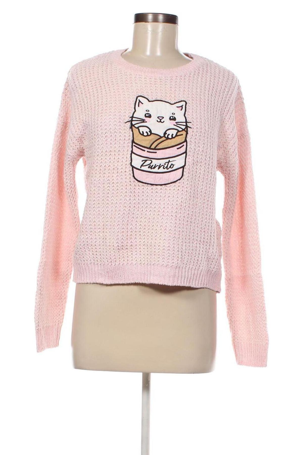 Damski sweter Fb Sister, Rozmiar XL, Kolor Różowy, Cena 32,99 zł