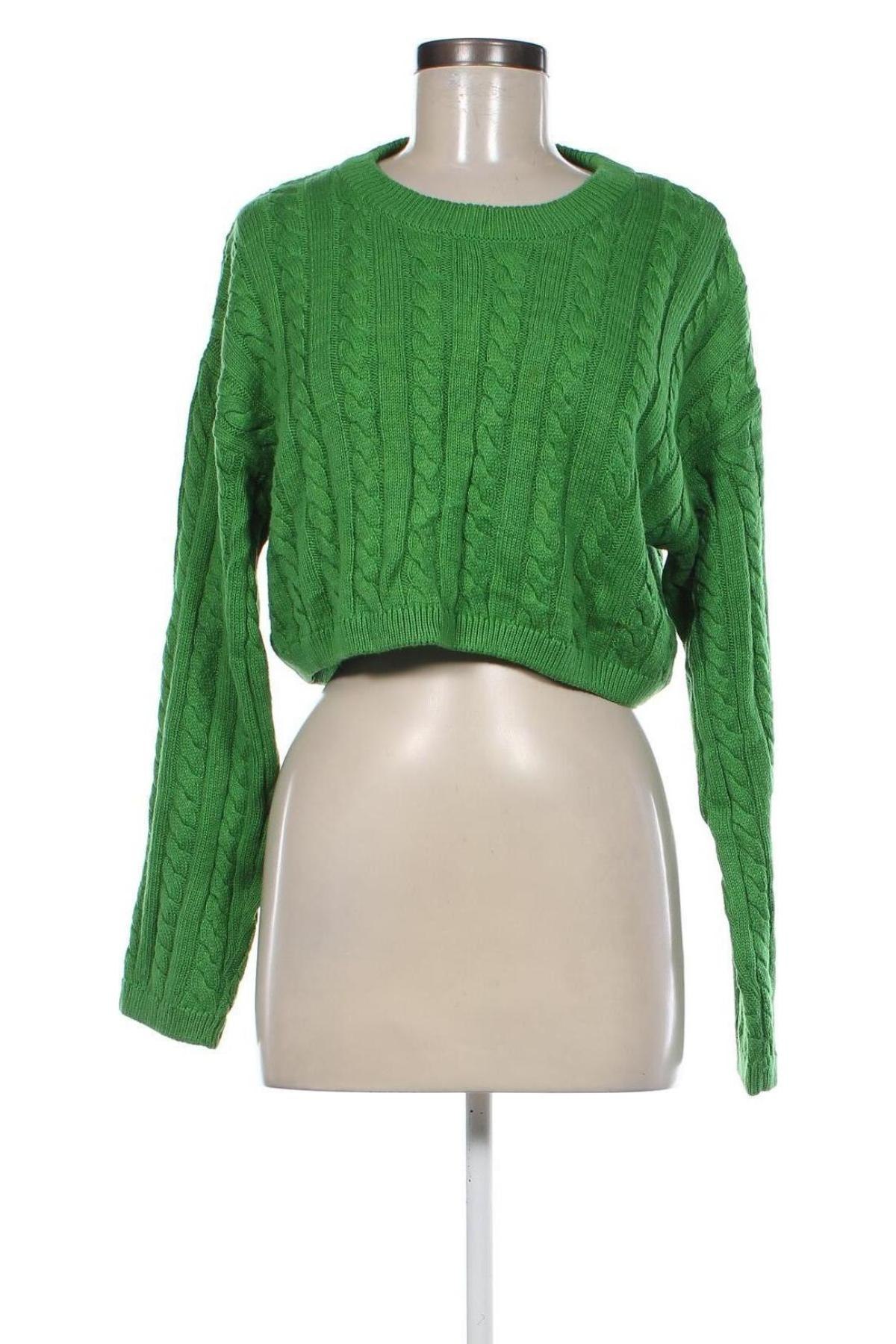 Damski sweter Gina Tricot, Rozmiar M, Kolor Zielony, Cena 30,99 zł