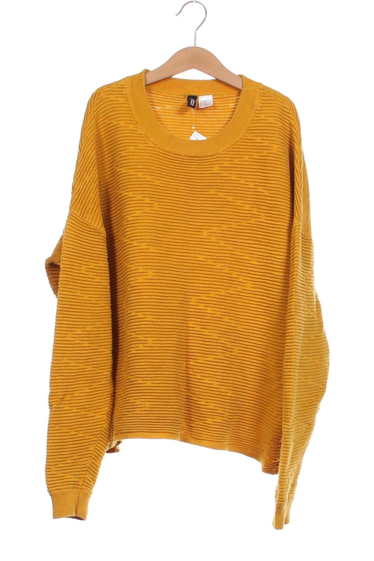 Damski sweter H&M, Rozmiar XS, Kolor Żółty, Cena 31,99 zł