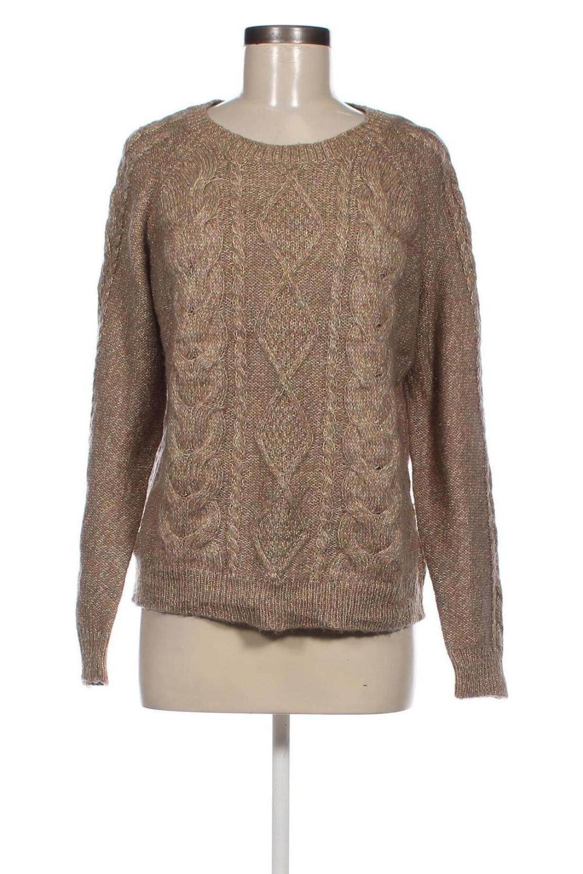 Damenpullover H&M, Größe L, Farbe Beige, Preis 7,49 €