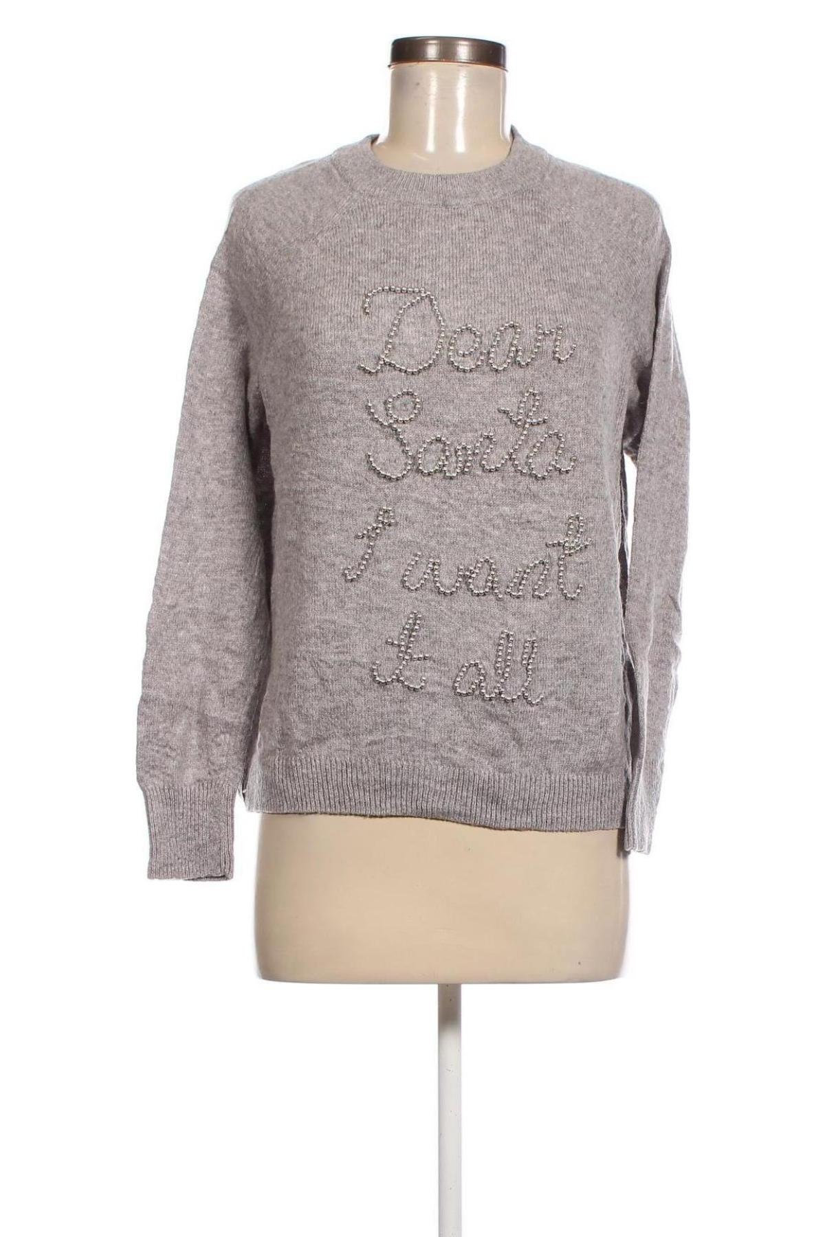 Damski sweter H&M, Rozmiar S, Kolor Szary, Cena 32,99 zł