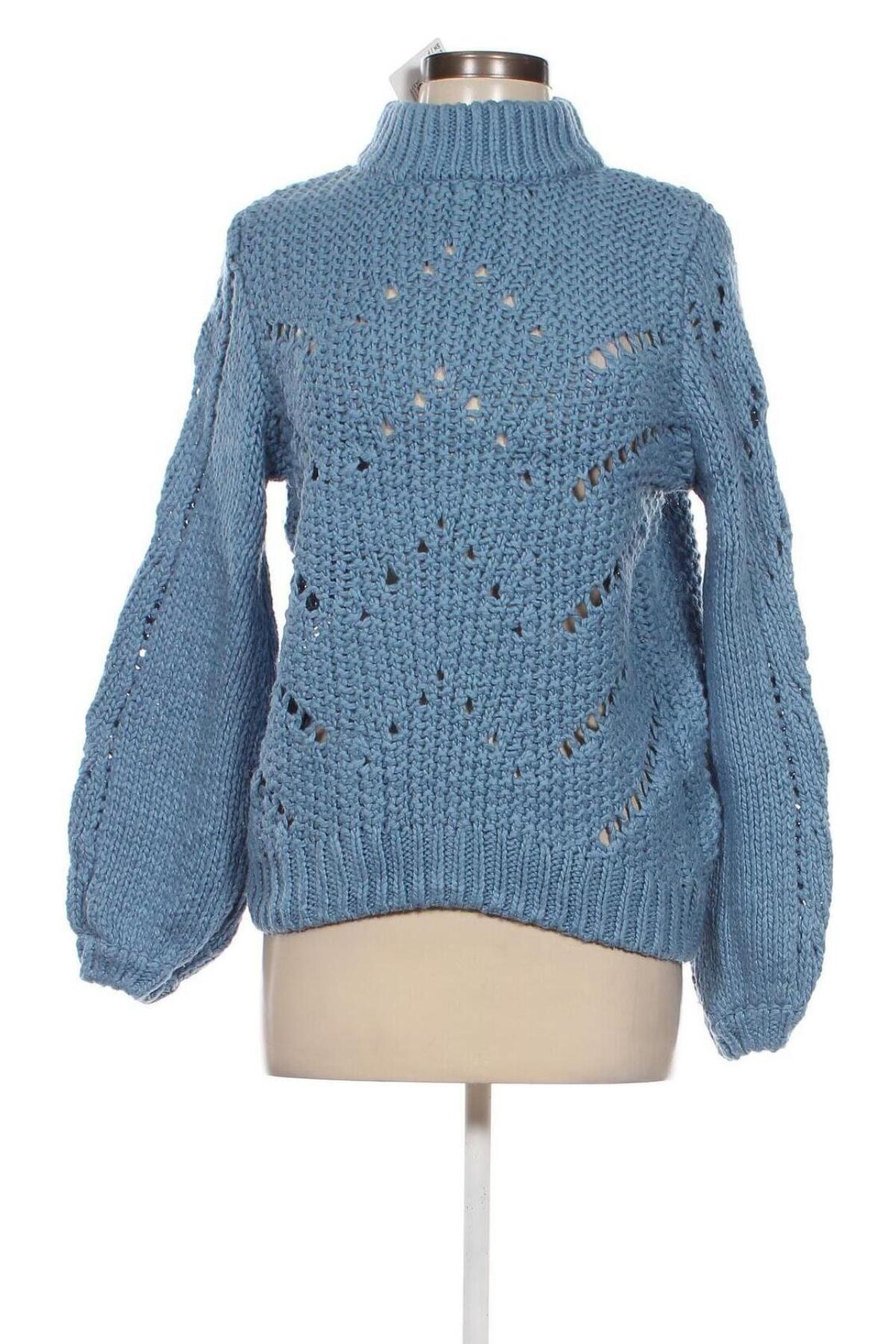 Damenpullover H&M, Größe M, Farbe Blau, Preis 6,49 €