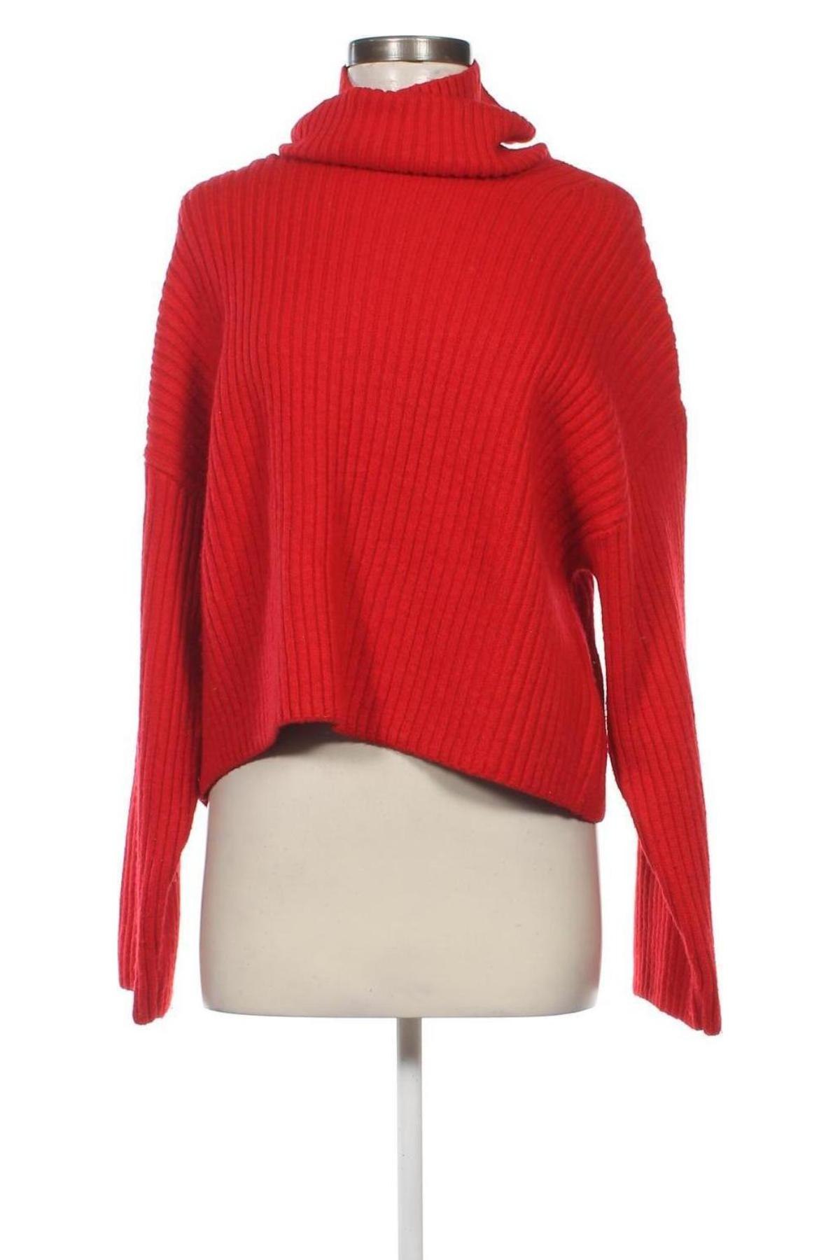 Damski sweter H&M, Rozmiar M, Kolor Czerwony, Cena 32,99 zł