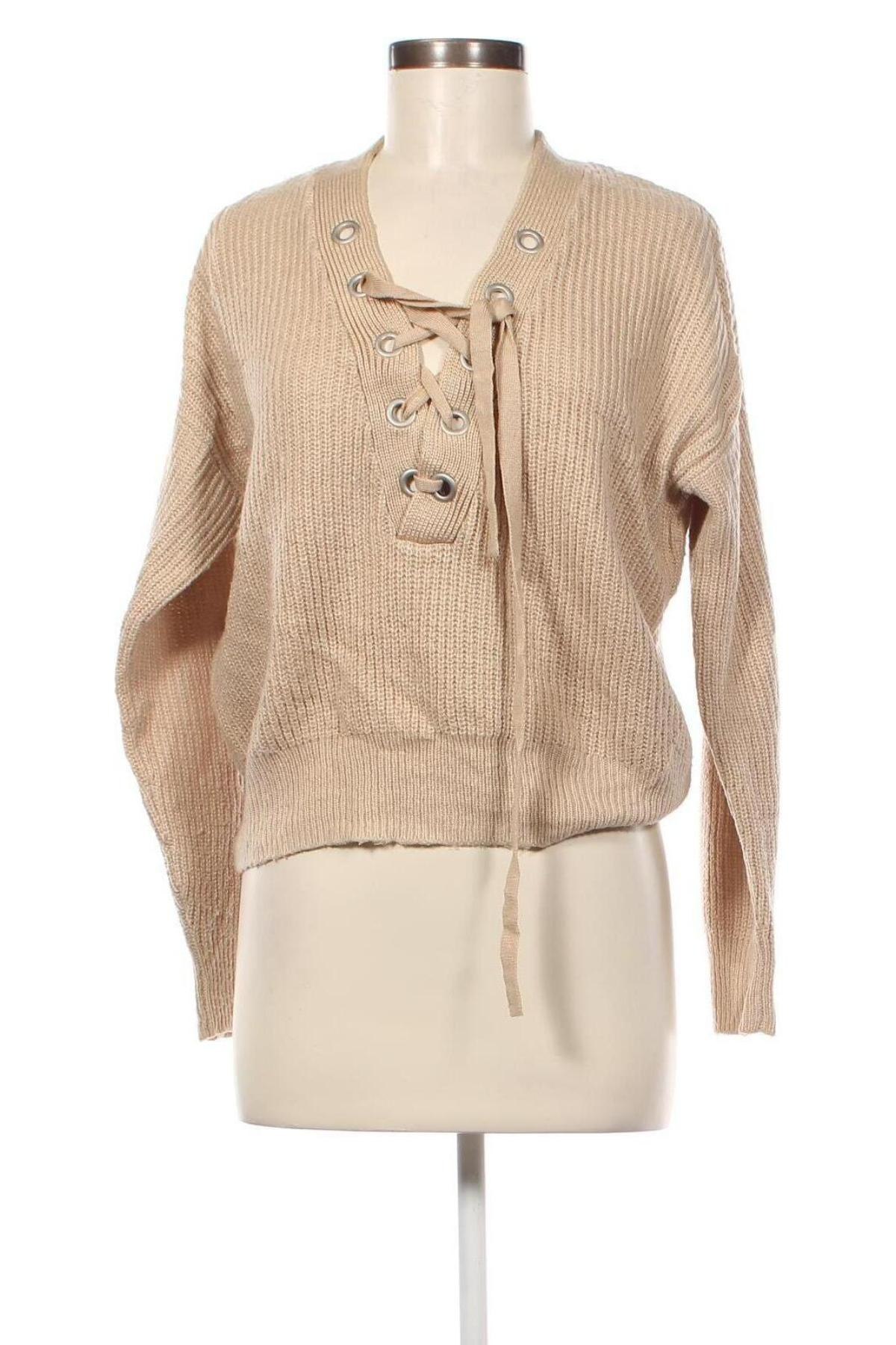 Damenpullover H&M Divided, Größe S, Farbe Beige, Preis € 6,49