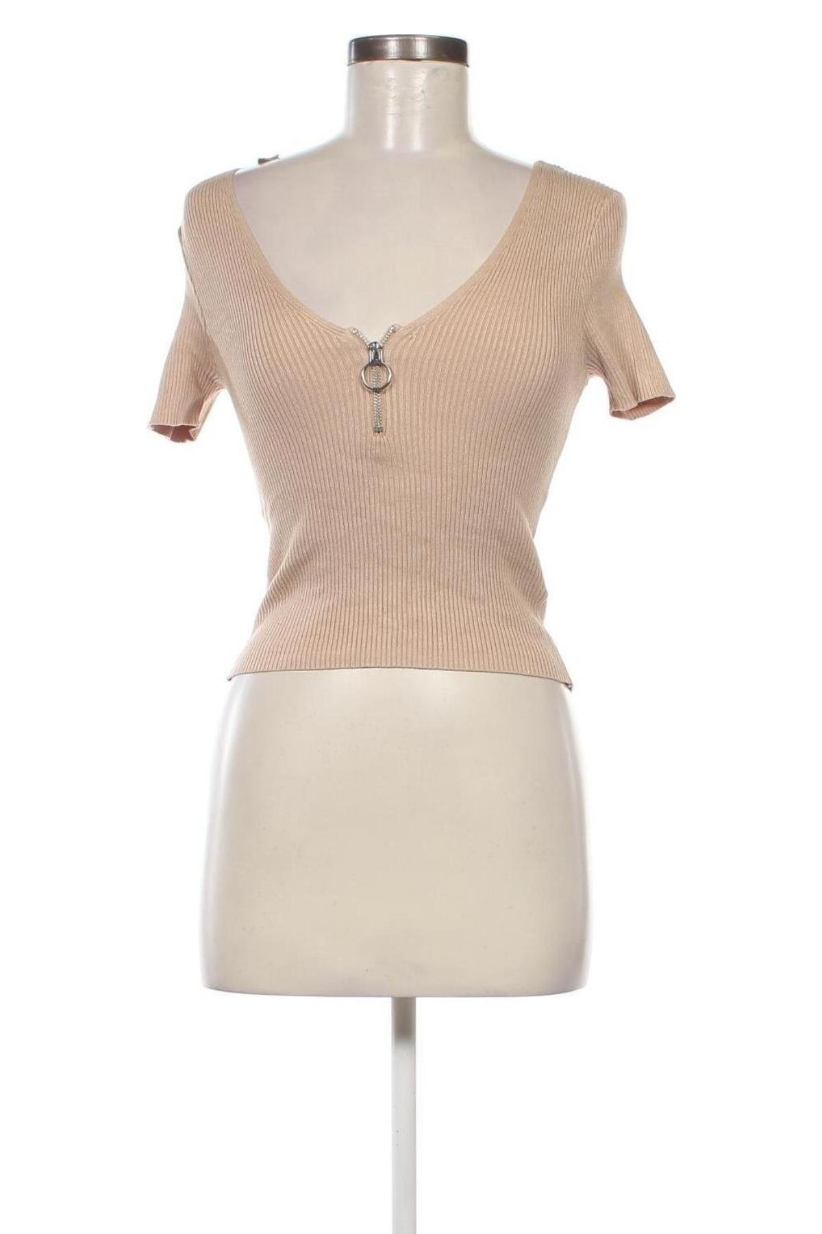 Damenpullover H&M Divided, Größe S, Farbe Beige, Preis € 3,99