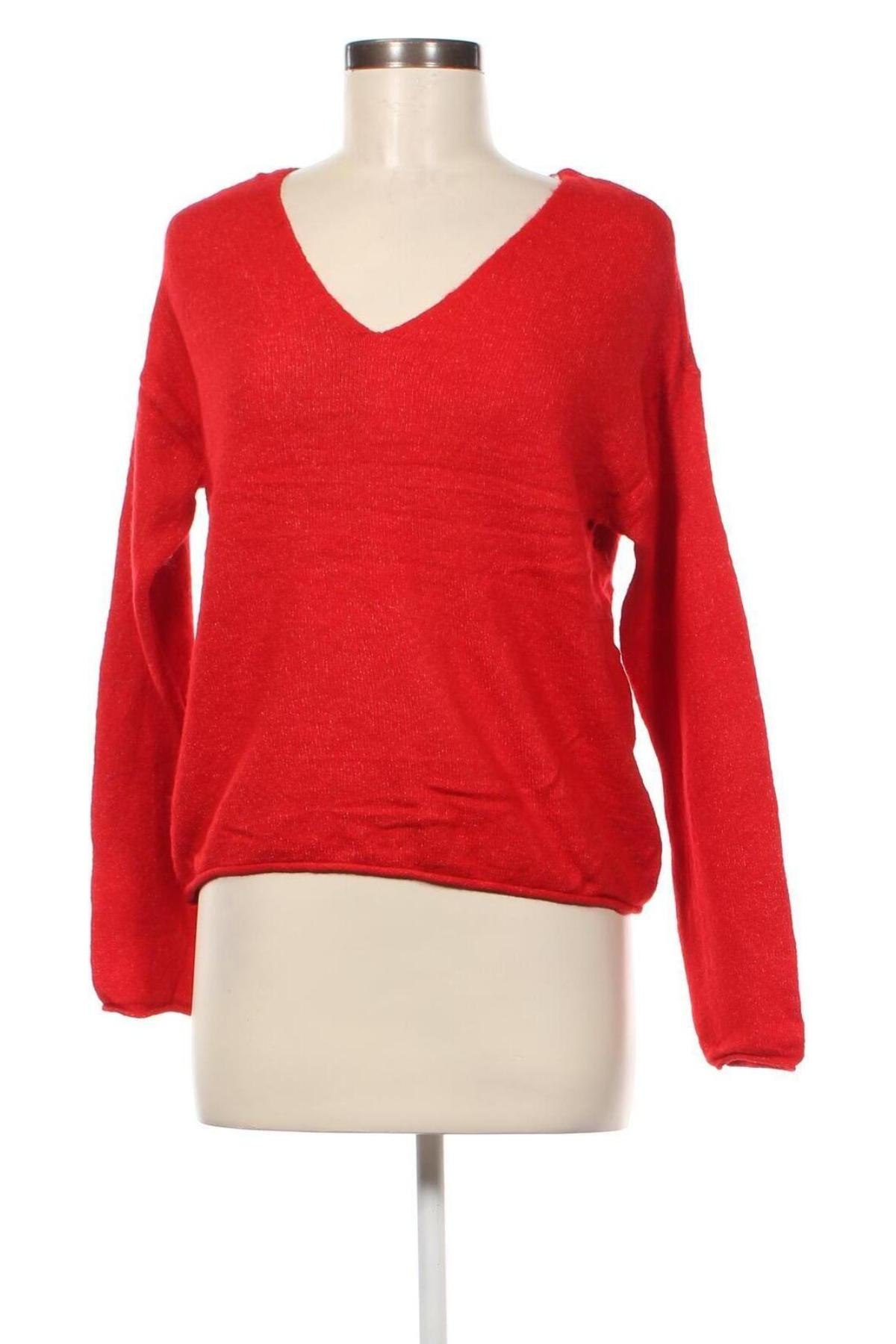 Damenpullover H&M L.O.G.G., Größe XS, Farbe Rot, Preis € 7,29