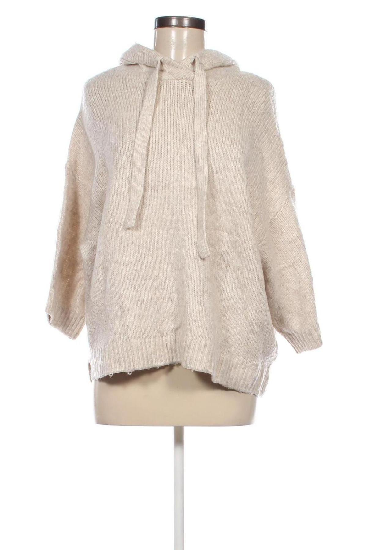 Damenpullover H&M L.O.G.G., Größe M, Farbe Ecru, Preis € 7,29