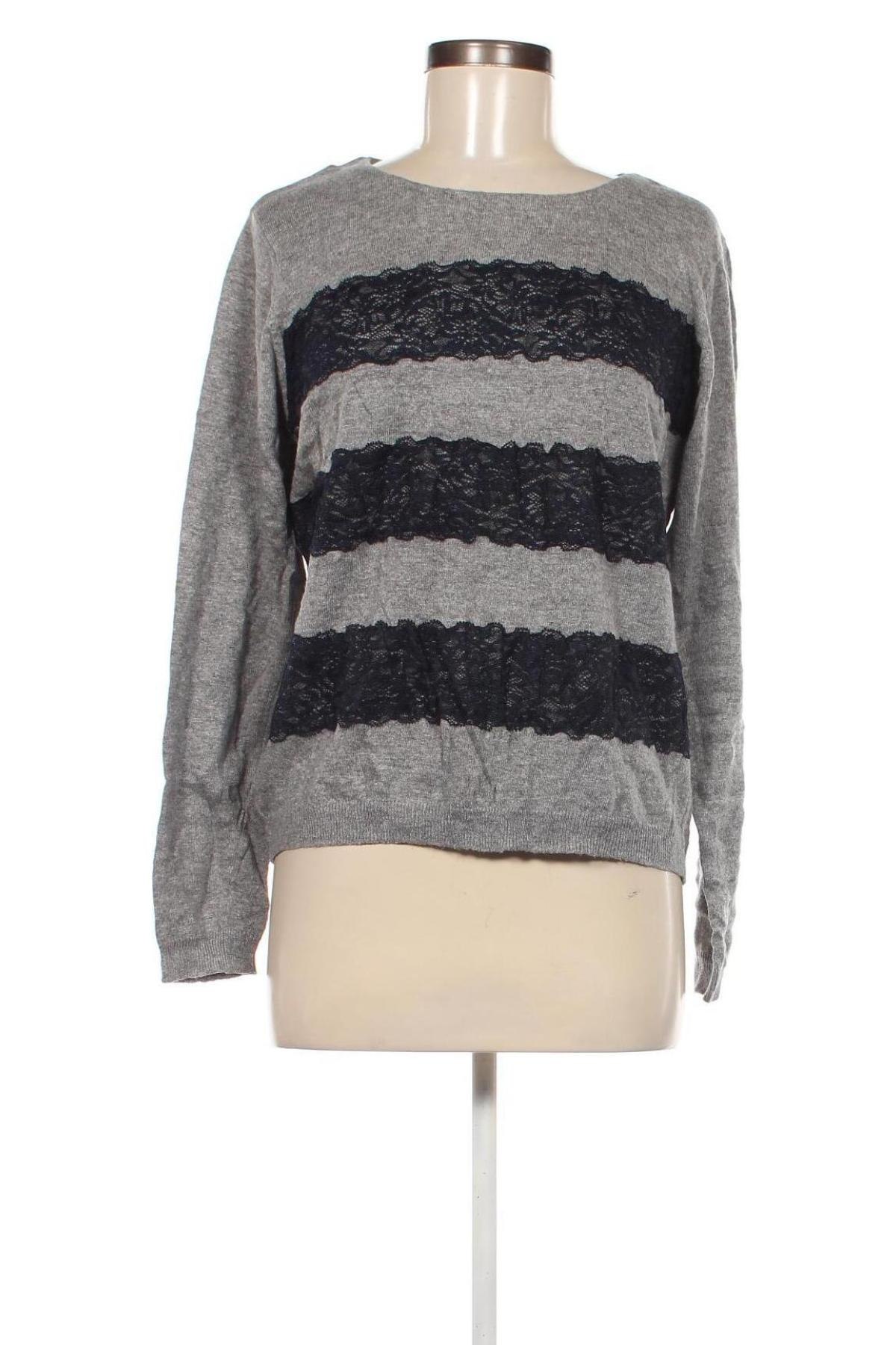 Damenpullover Holly & Whyte By Lindex, Größe L, Farbe Grau, Preis € 4,49