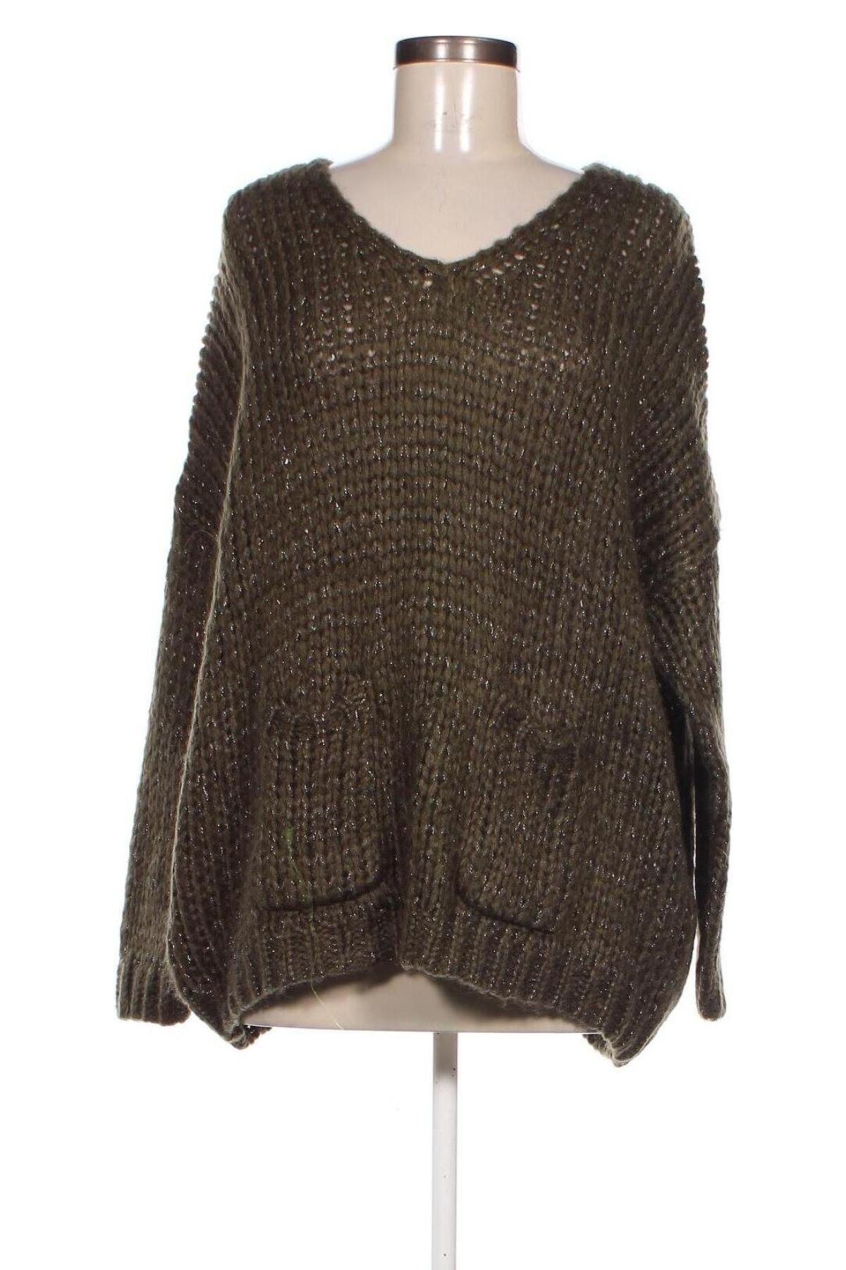 Damenpullover Katsumi, Größe M, Farbe Grün, Preis 7,49 €