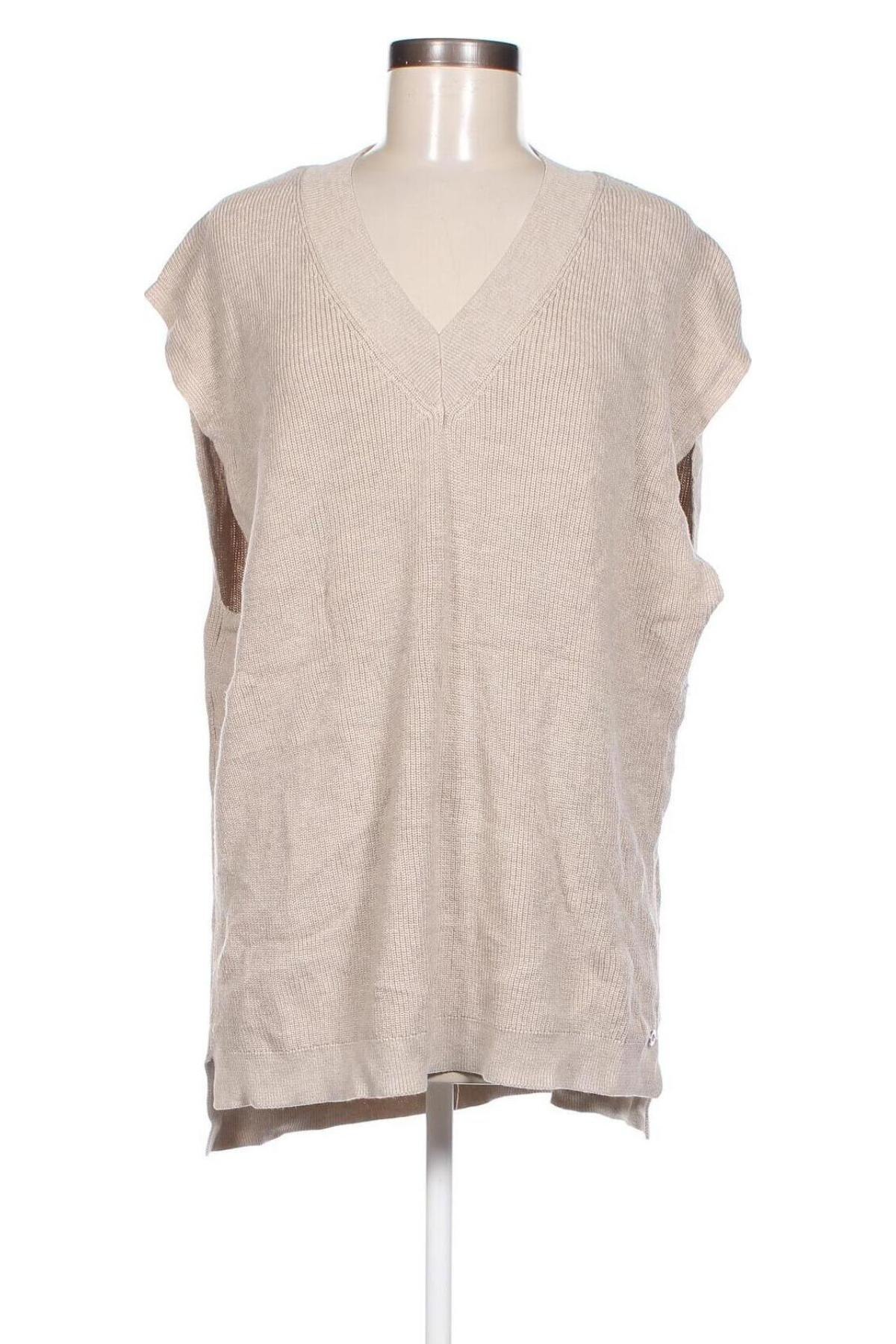 Damenpullover Lisa Tossa, Größe L, Farbe Beige, Preis 3,99 €